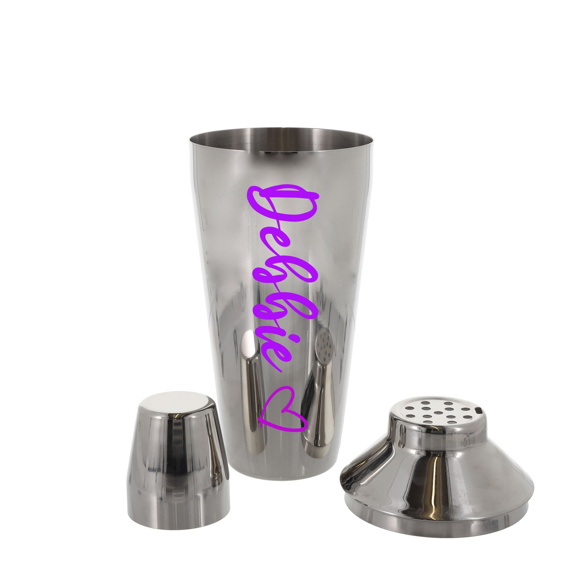 Personalised Cocktail Shaker & Pina Colada Glass Gift Set  - Always Looking Good - Shaker Only  