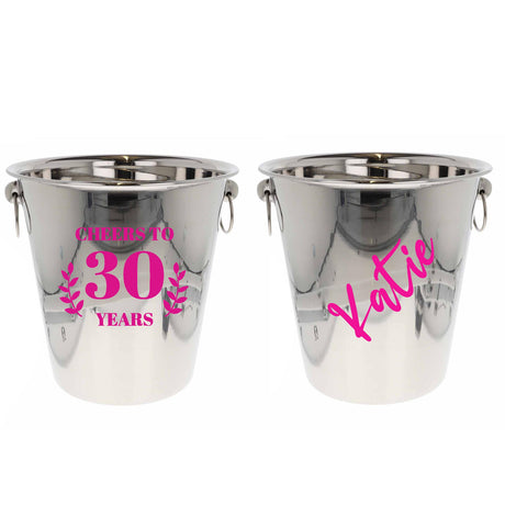 Personalised 30th Birthday Ice Bucket Gift with Name  - Always Looking Good -   