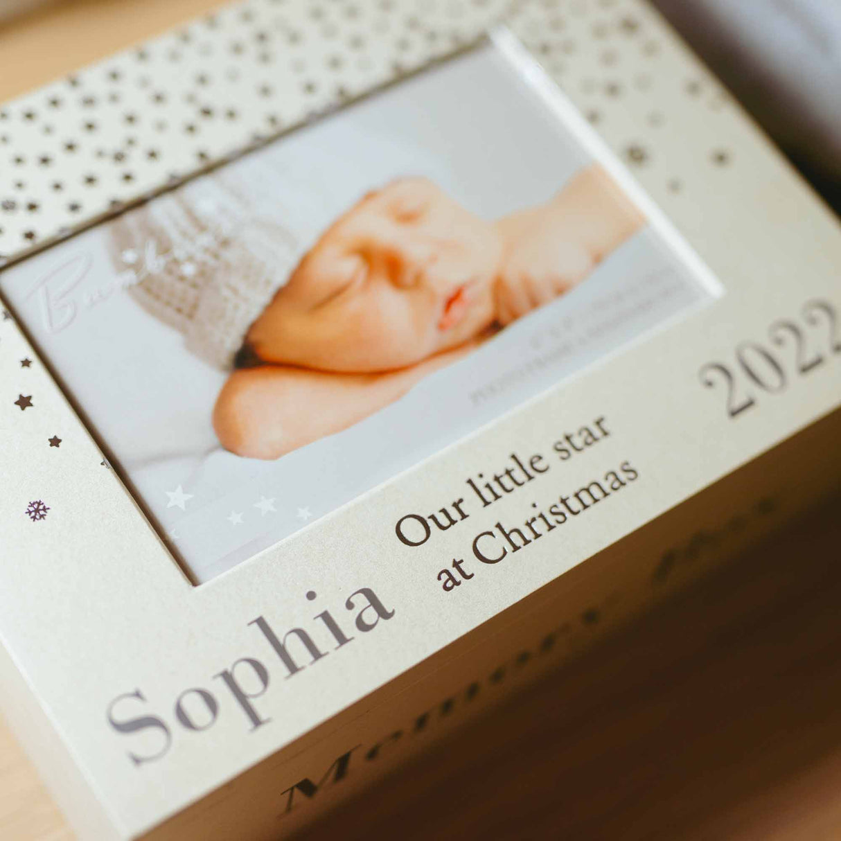 Personalised Memory Box For Baby With Photo Frame 
- Always Looking Good -   