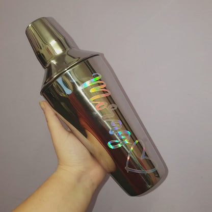 Personalised 21st Birthday Ice Bucket & Glass Gift with Name