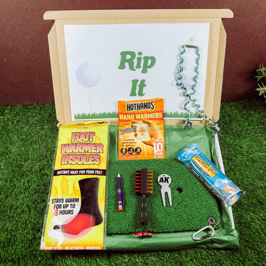 Personalised Golf Lover With Winter Mat Gift Set  - Always Looking Good -   