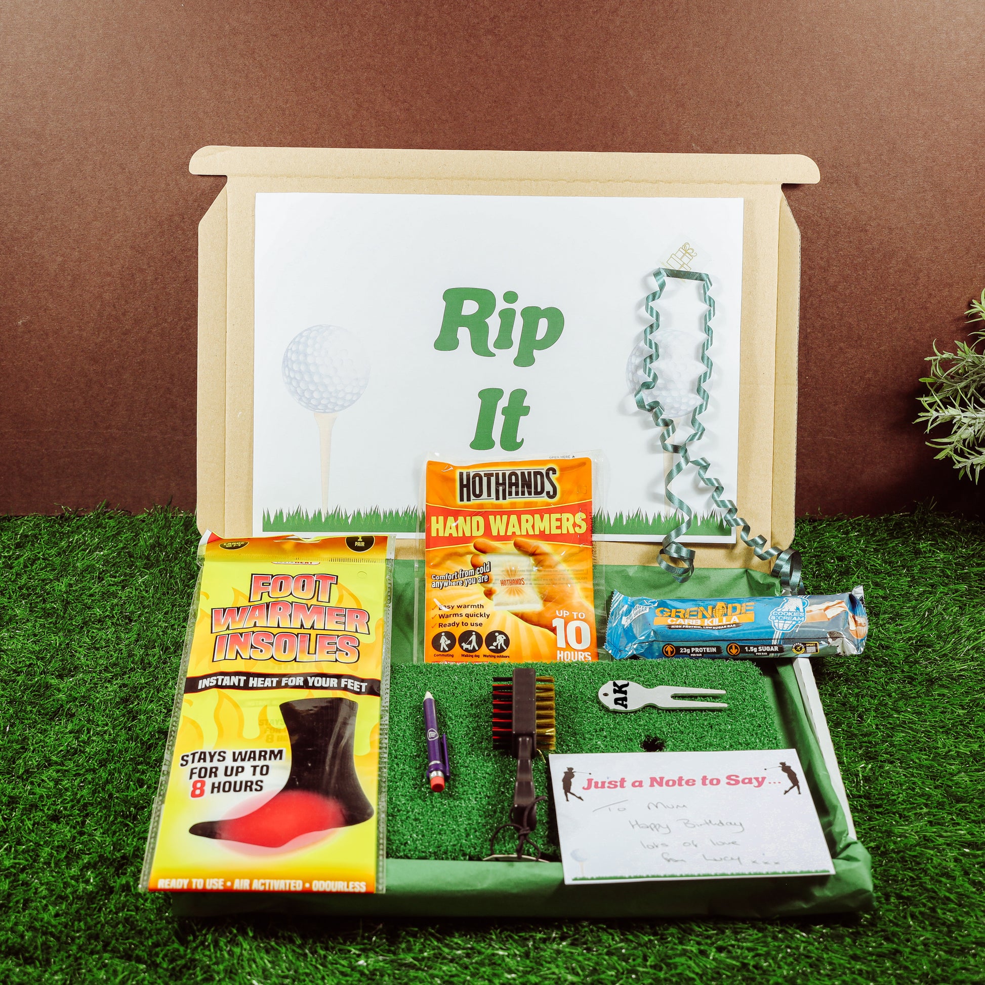 Personalised Golf Lover With Winter Mat Gift Set  - Always Looking Good -   
