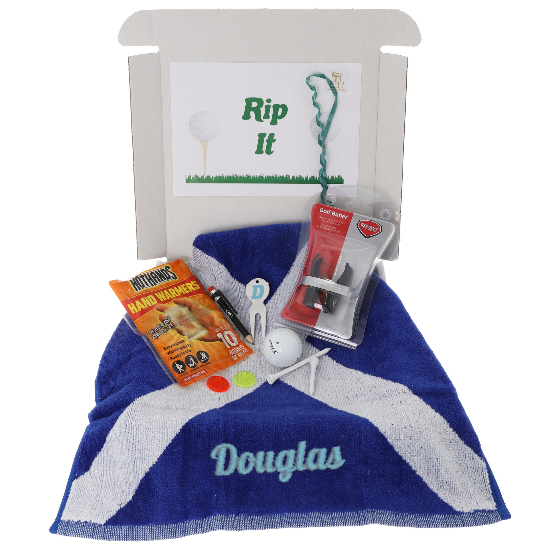 Personalised Deluxe Golf Lovers Accessory Gift Set  - Always Looking Good -   