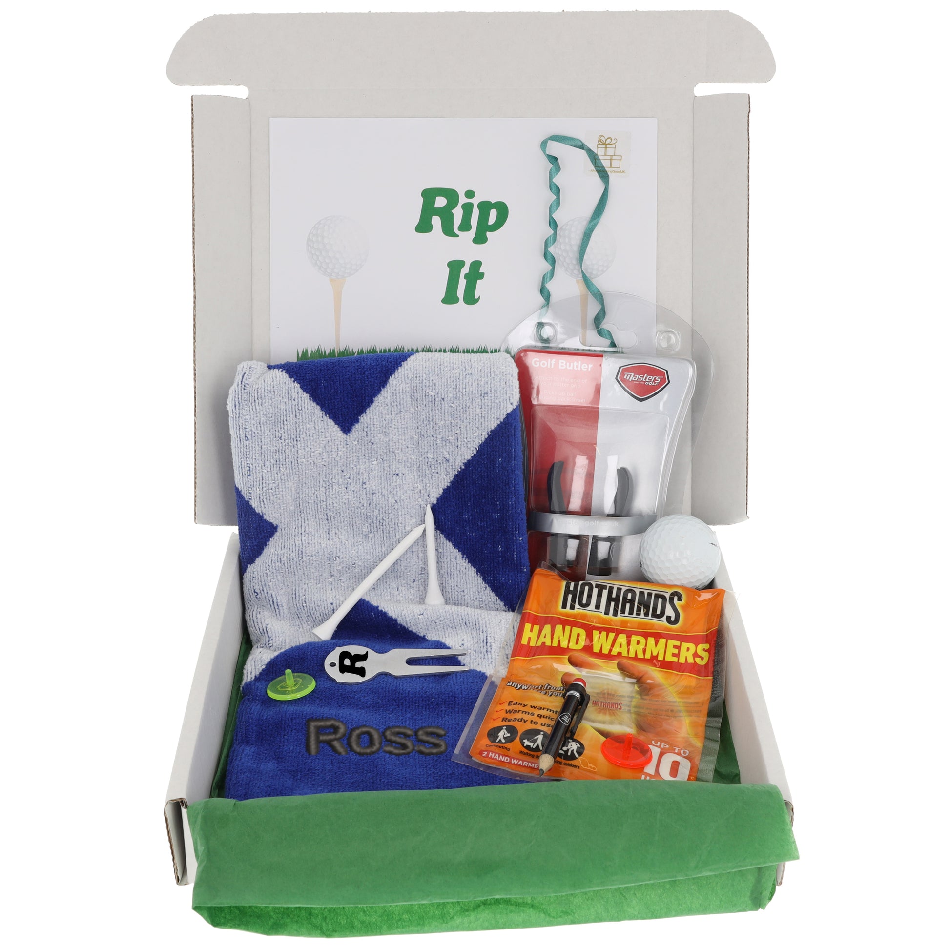Personalised Deluxe Golf Lovers Accessory Gift Set  - Always Looking Good -   