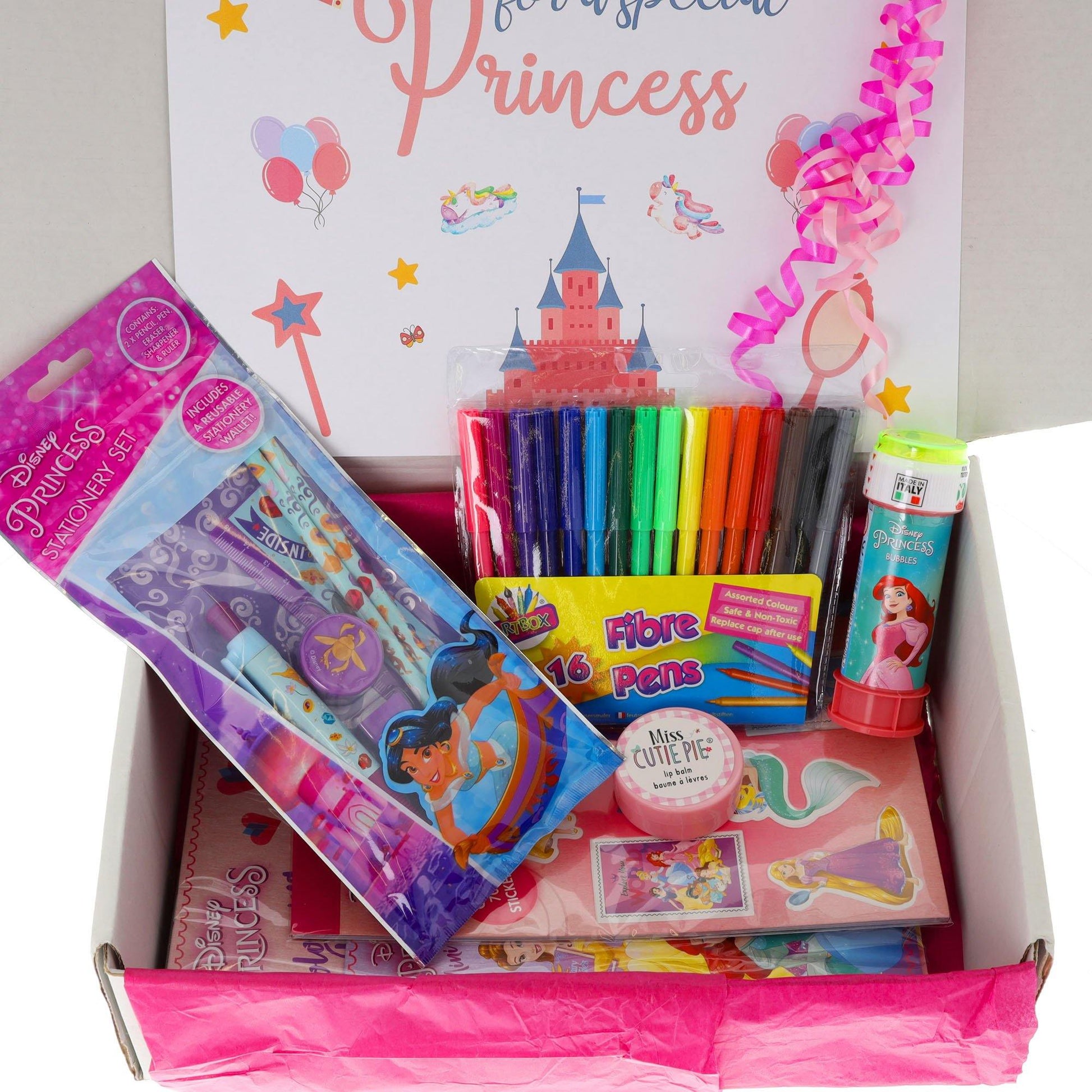 Princess Children's Activity & Bath Time Gift Box  - Always Looking Good - Medium Set  