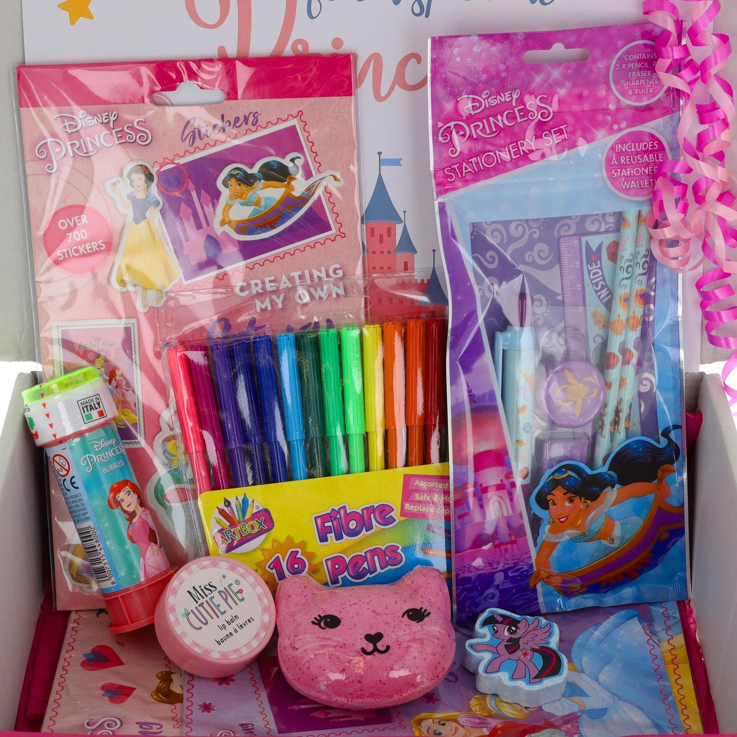 Princess Children's Activity & Bath Time Gift Box  - Always Looking Good - Large Set  