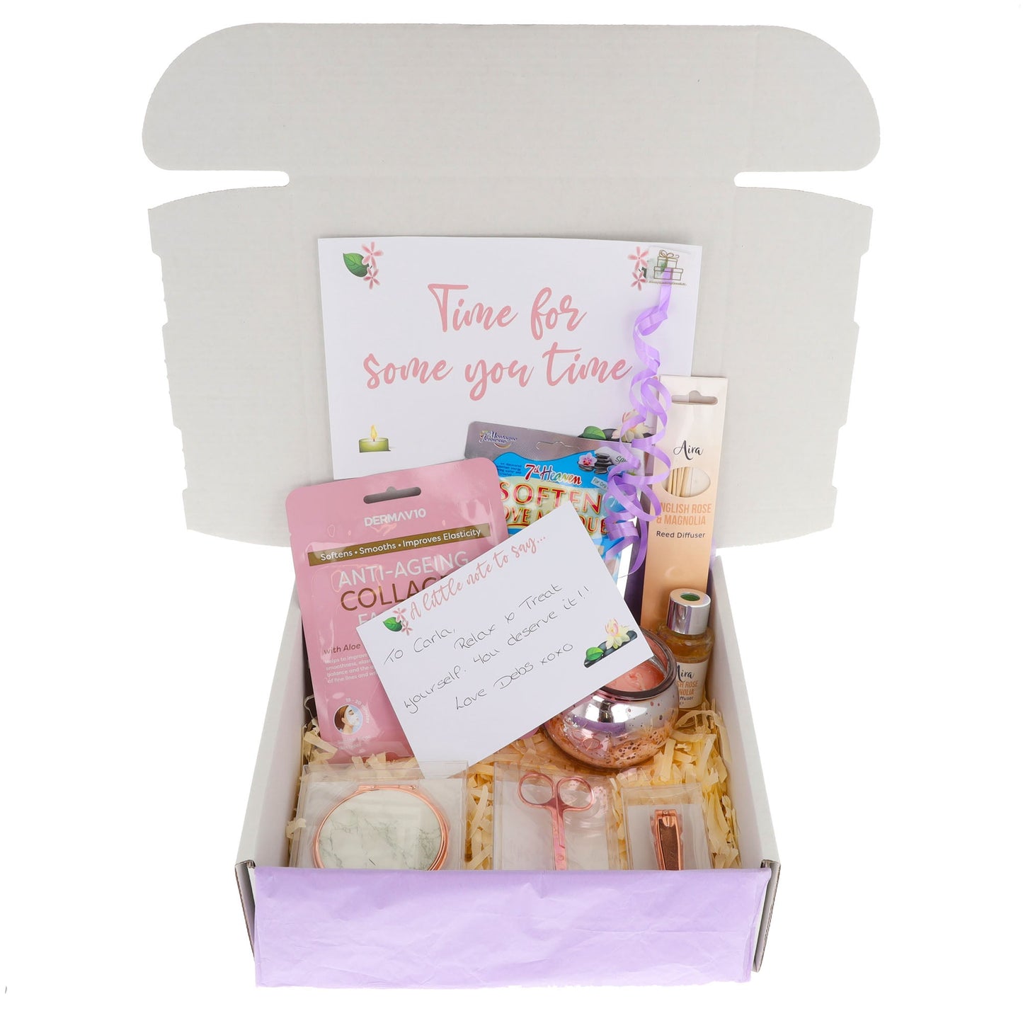 Happy Birthday Personalised Spa at Home Hamper Pamper Gift Box  - Always Looking Good -   