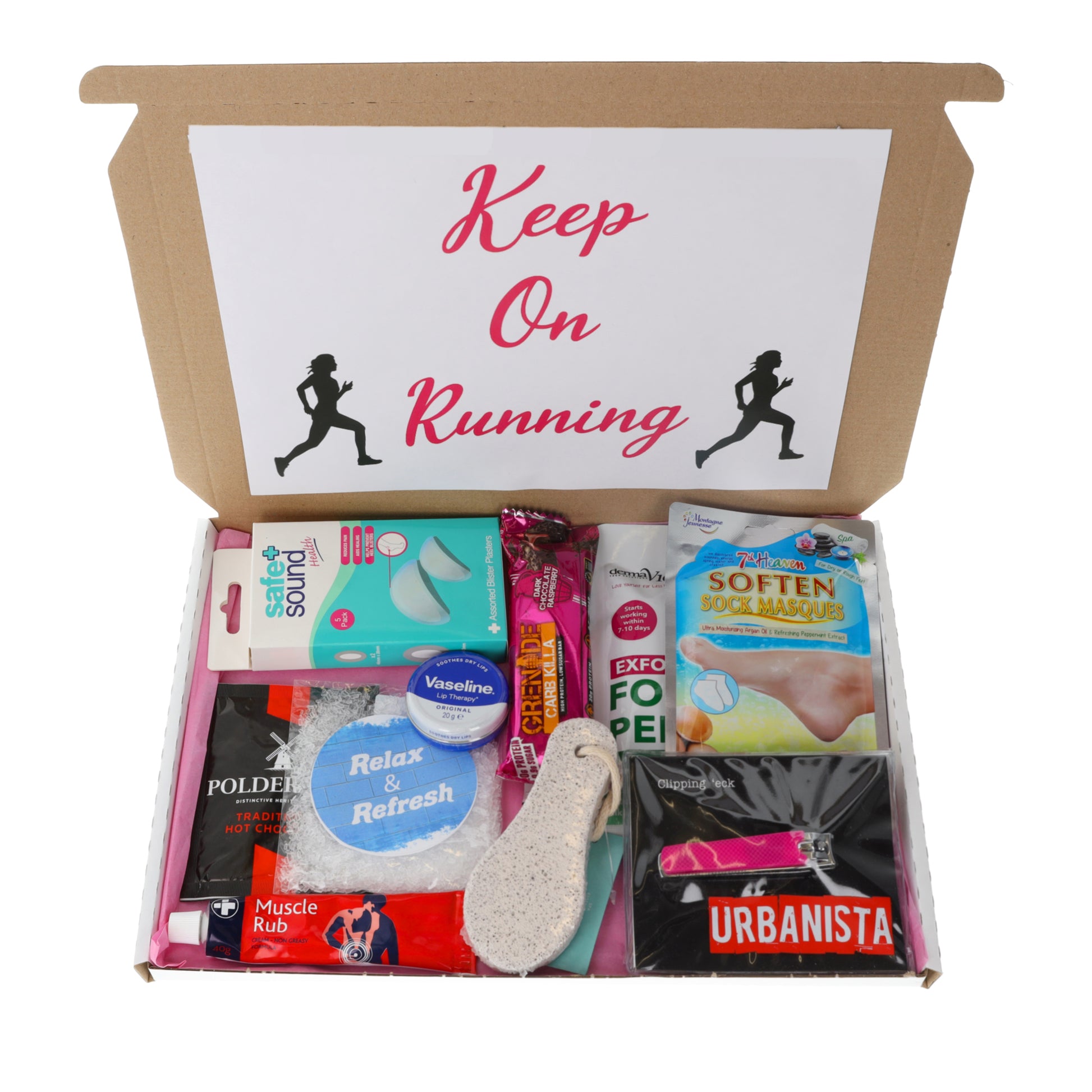 Runner Motivate & Pamper Letterbox Running Lovers Gift Set Small or Large  - Always Looking Good -   