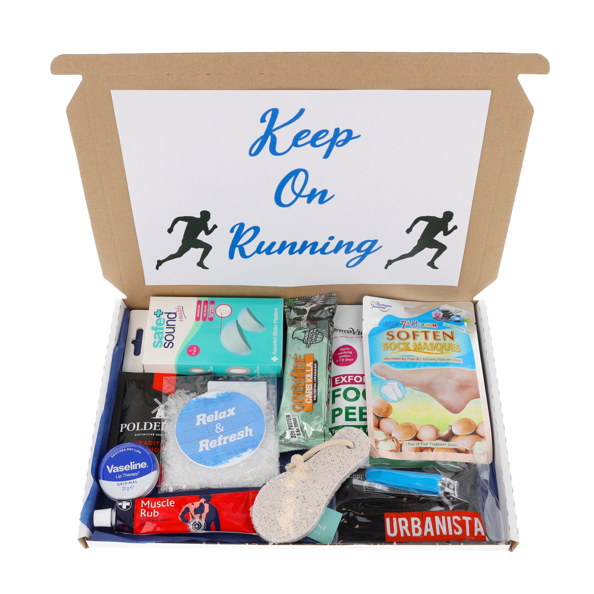 Runner Motivate & Pamper Letterbox Running Lovers Gift Set Small or Large  - Always Looking Good -   