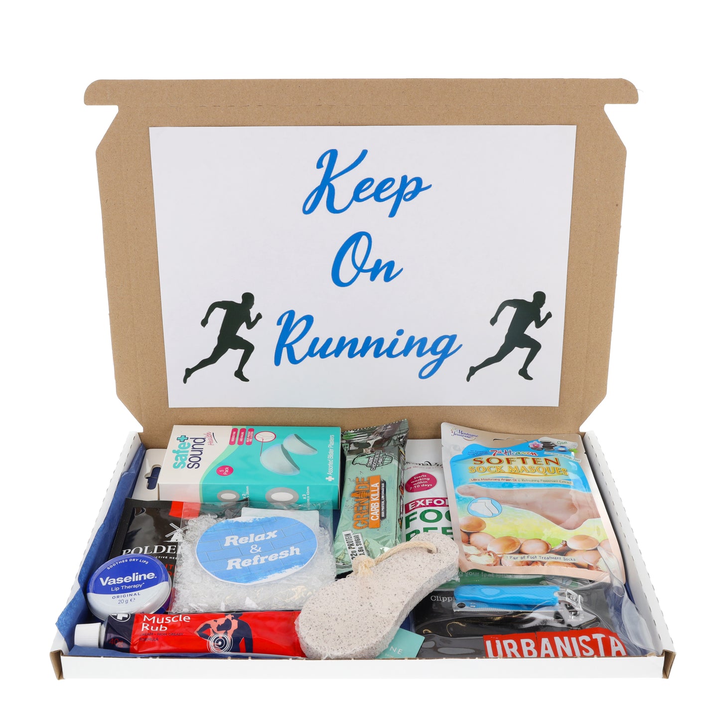 Runner Motivate & Pamper Letterbox Running Lovers Gift Set Small or Large  - Always Looking Good -   
