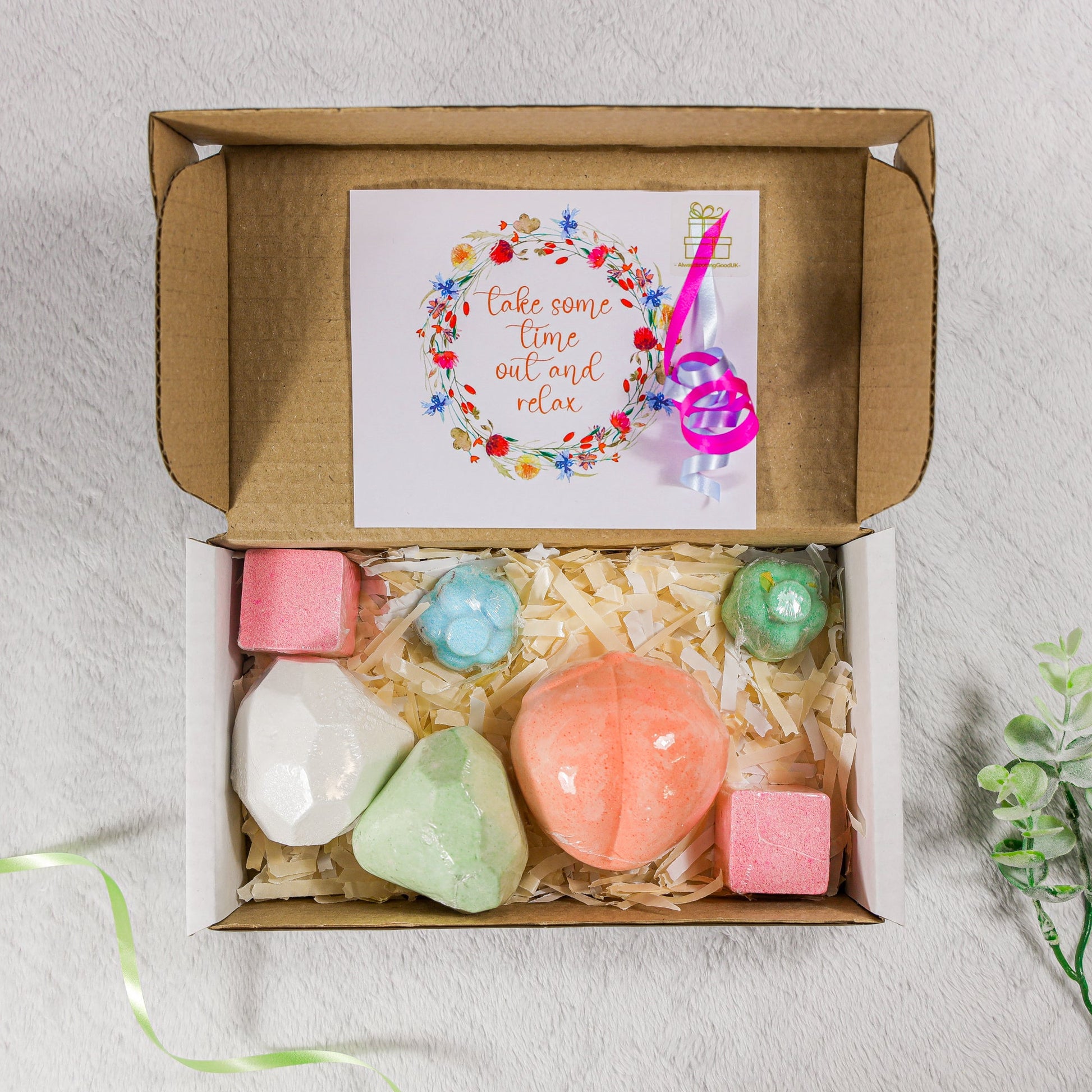 Mother's Day Bath Bomb & Bath Fizzer Gift Box  - Always Looking Good -   