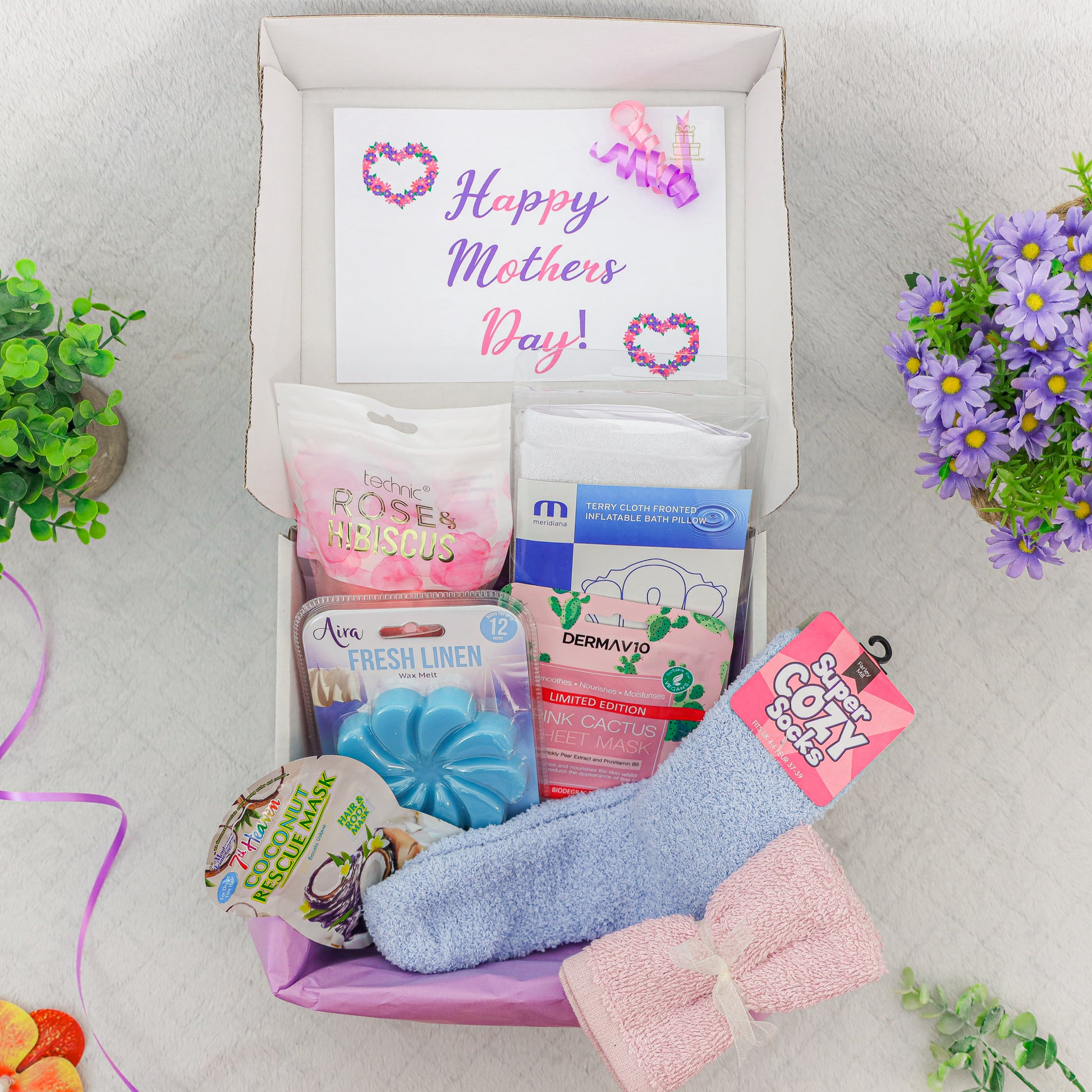 Bath Time Pamper Hamper Gift Box  - Always Looking Good -   