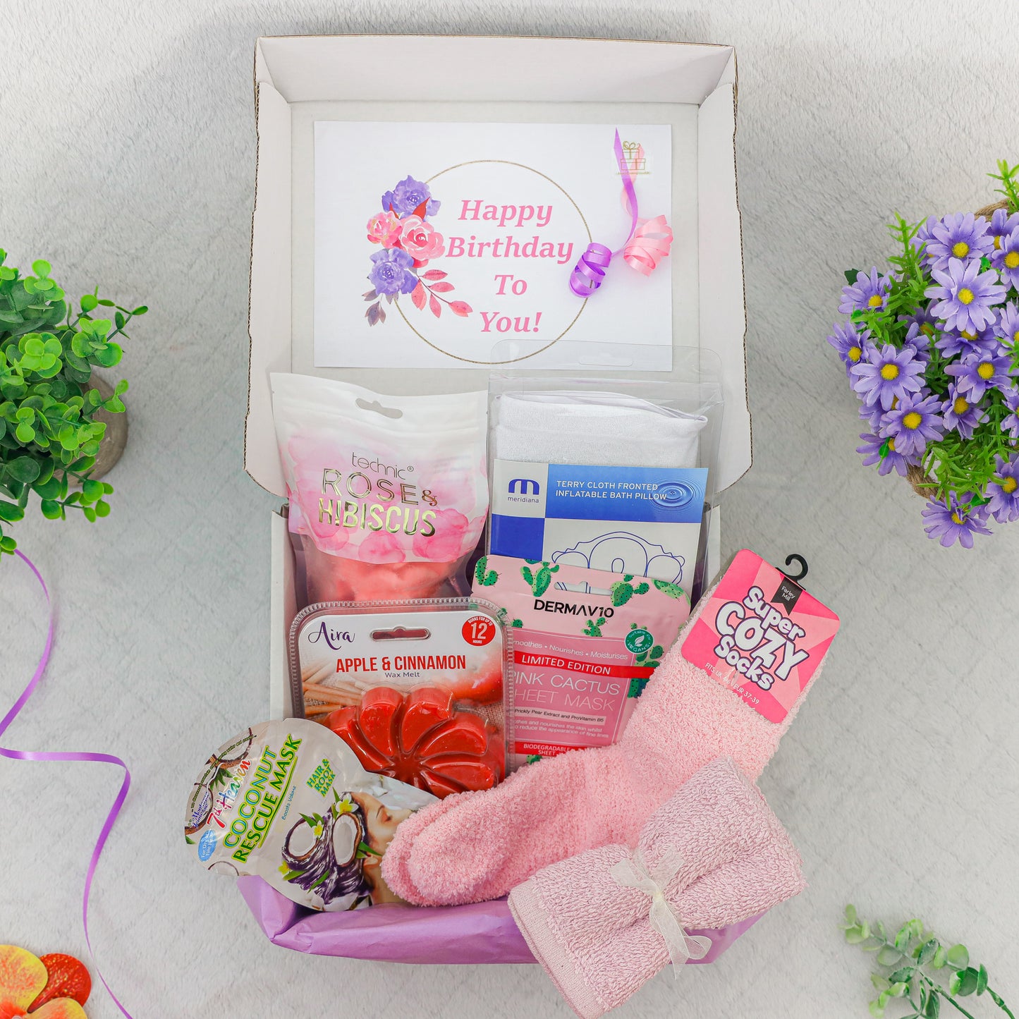 Bath Time Pamper Hamper Gift Box  - Always Looking Good -   