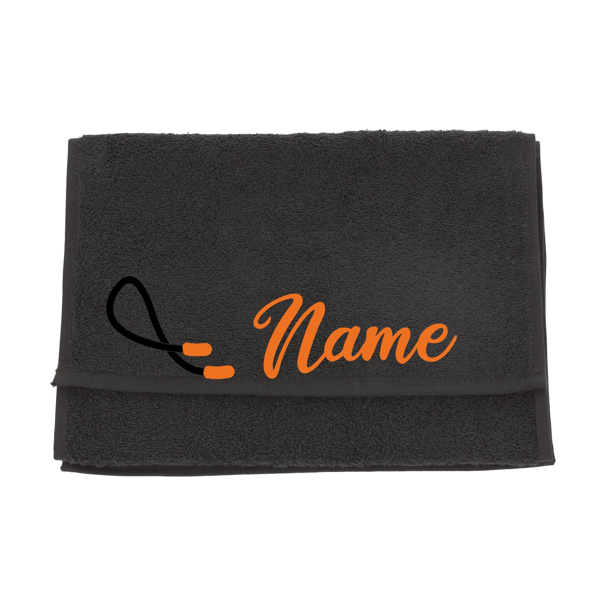 Personalised Embroidered Gym Sweat Sports Towel  - Always Looking Good -   
