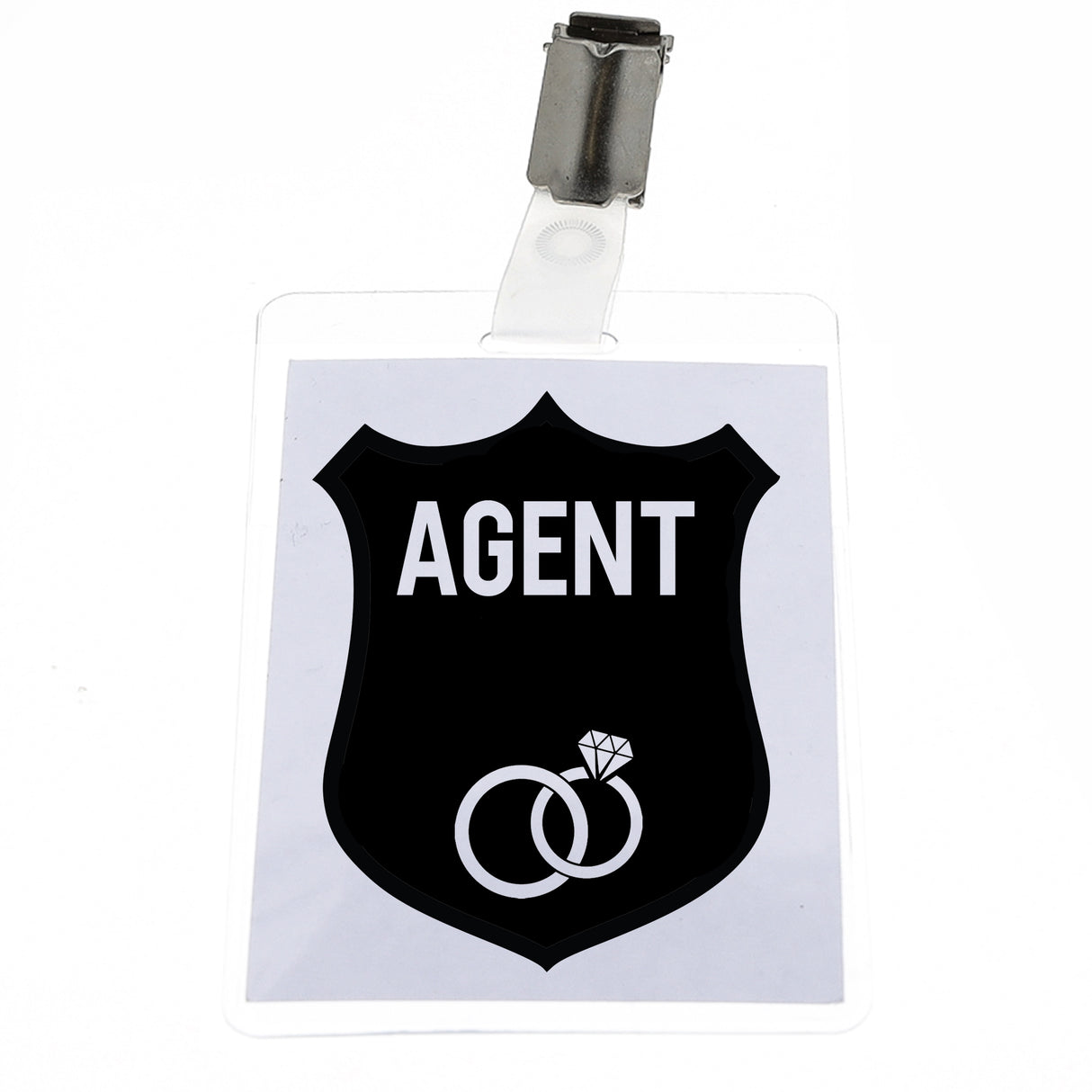 Personalised Pageboy Ring Security Box Briefcase  - Always Looking Good - Badge on its own  