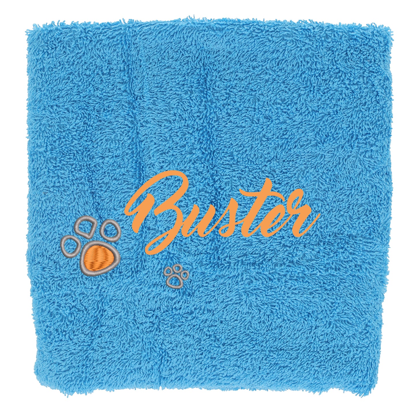 Personalised Dog Towel Pet's Name Embroidered  - Always Looking Good -   