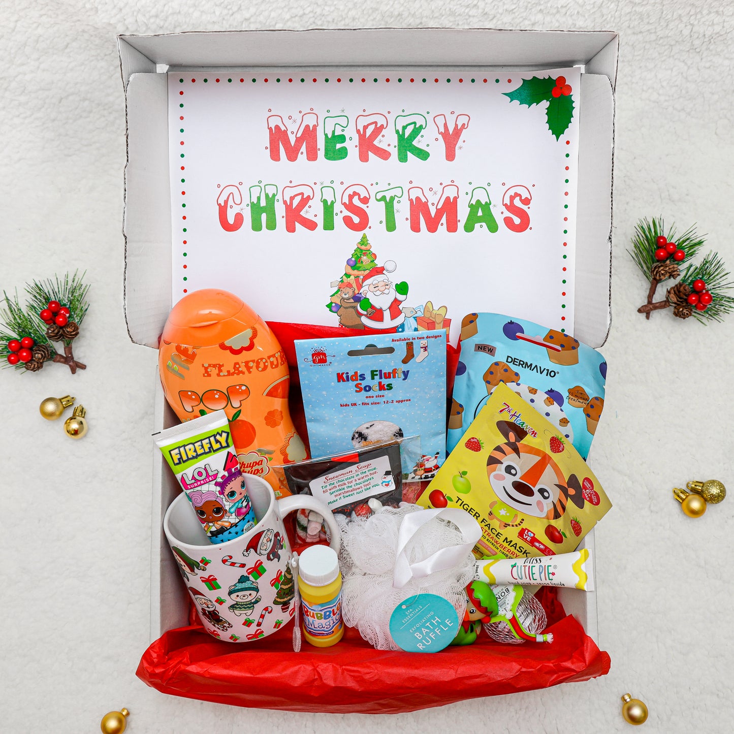 Childs Girl Spa Pamper Hamper Christmas Gift Kit  - Always Looking Good -   