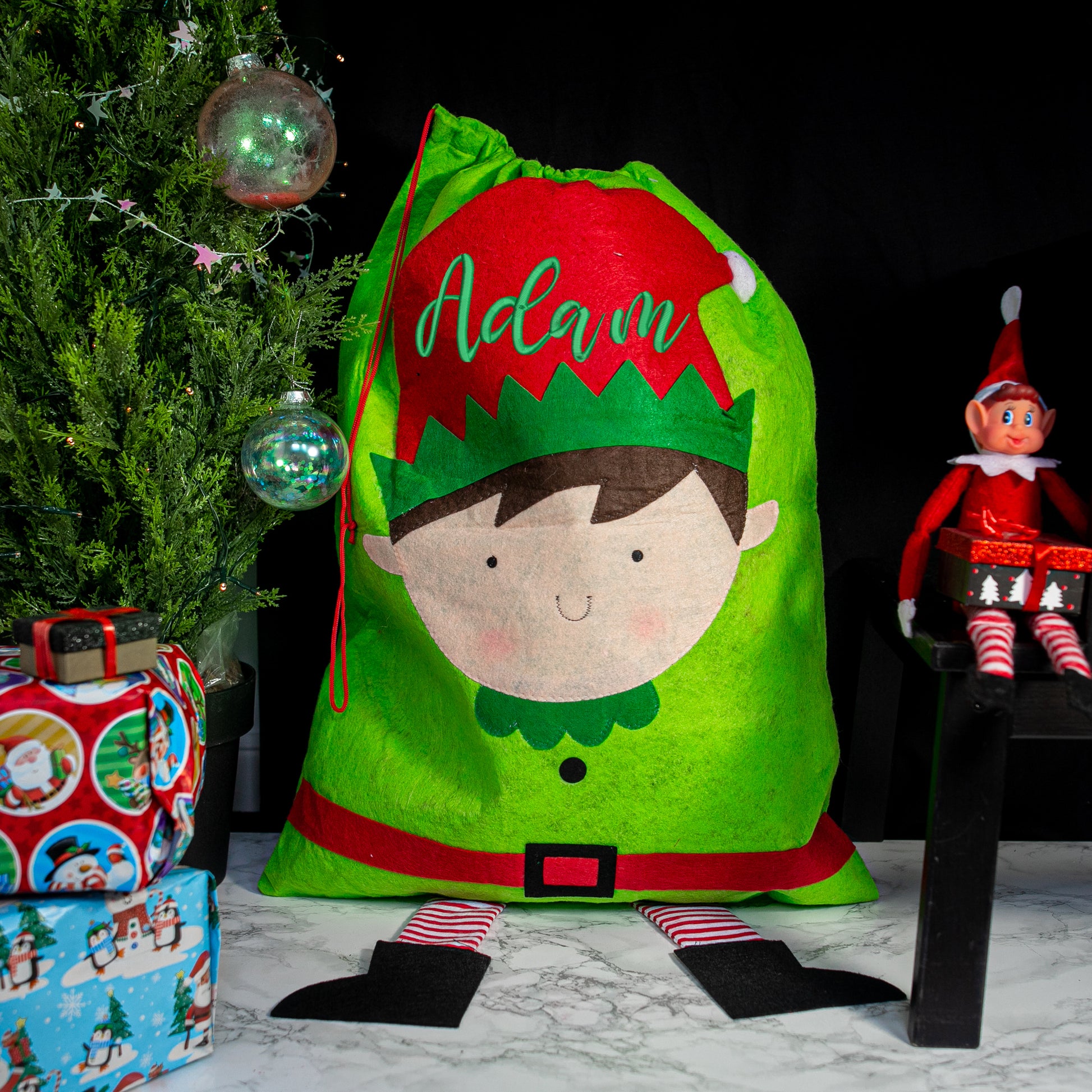 Personalised Christmas Stocking - Always Looking Good -   