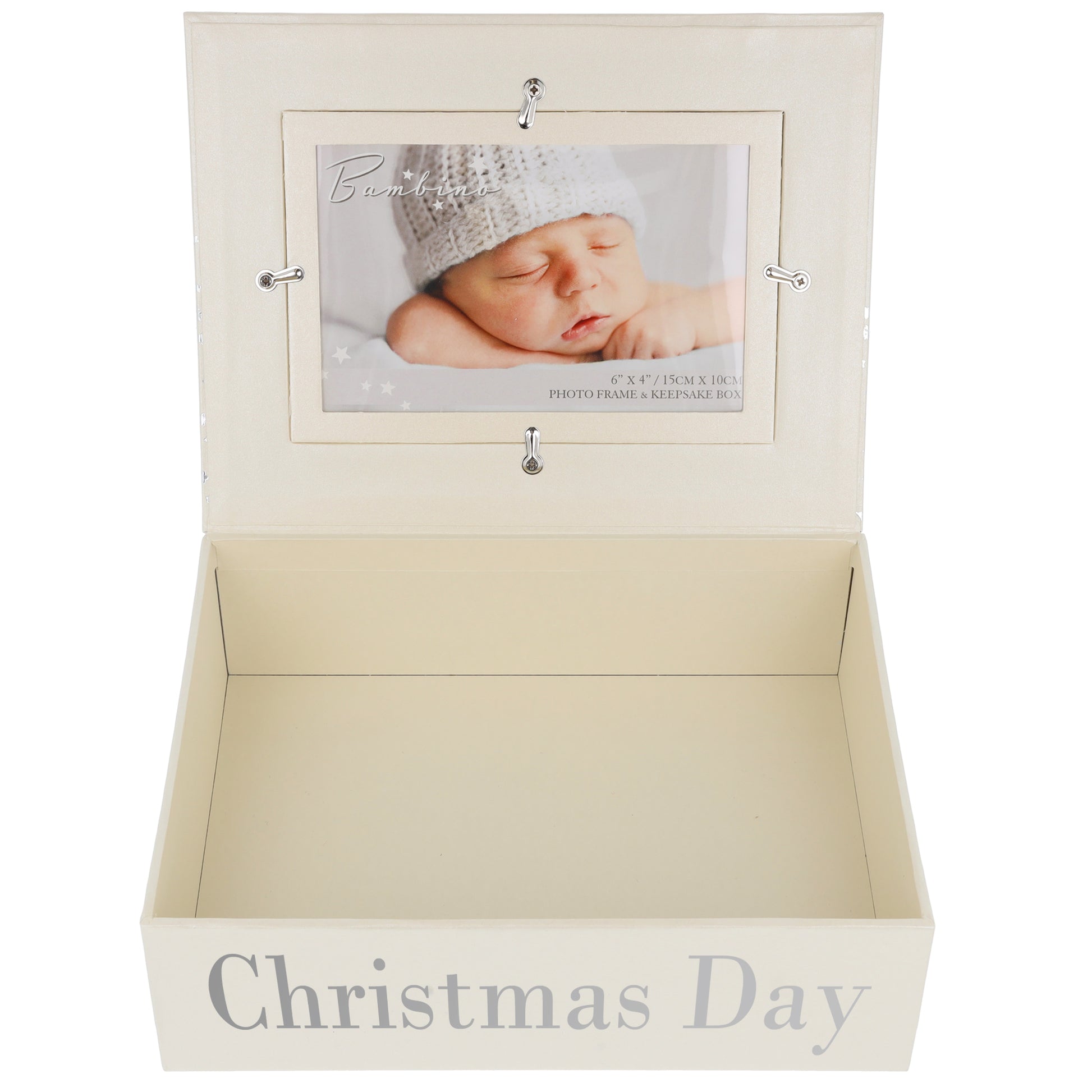 Personalised Christmas Keepsake Memory Baby Box and Photo Frame  - Always Looking Good -   