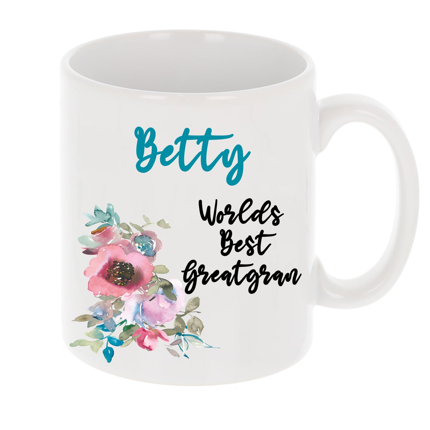 Personalised Best Great Gran Treat Filled Mug & Coaster Set  - Always Looking Good -   