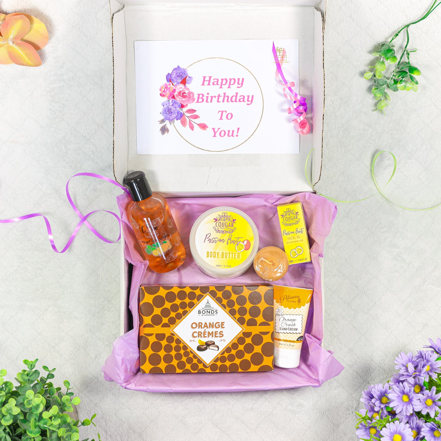 Passionfruit Pamper Hamper Skincare Gift Box  - Always Looking Good -   