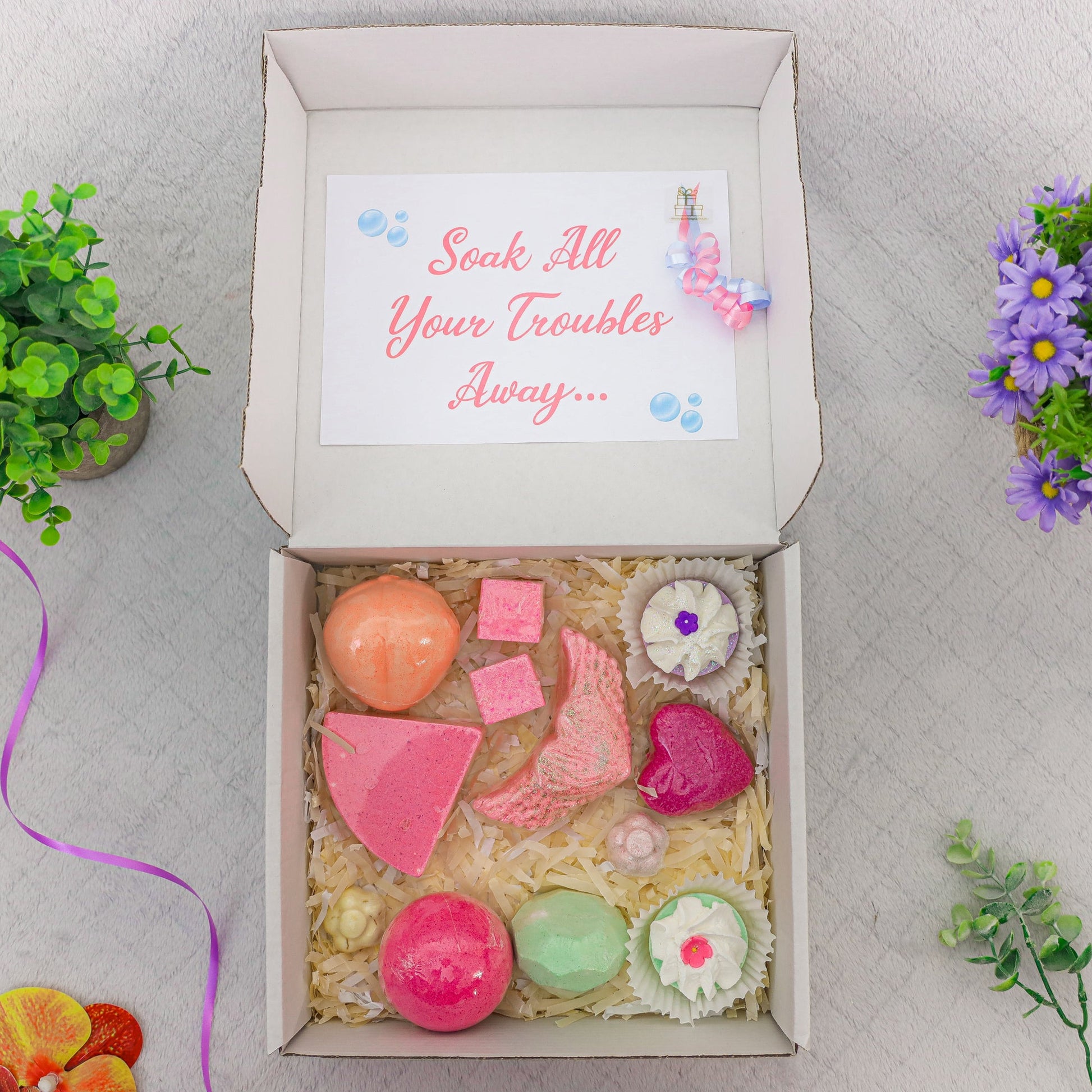Happy Birthday Large Bath Bomb Pamper Relax Gift Box  - Always Looking Good -   