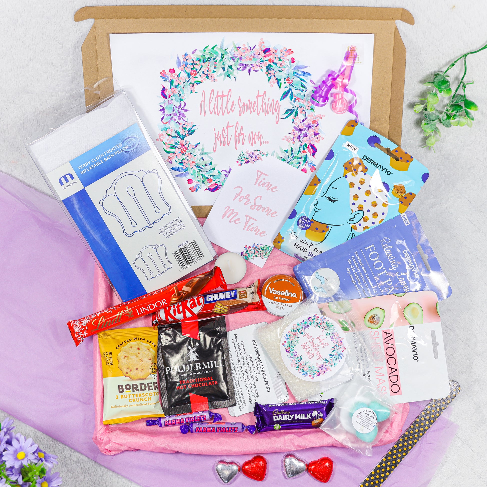 Large Chocolate Lover & Beauty Pamper Letterbox Gift Set  - Always Looking Good -   