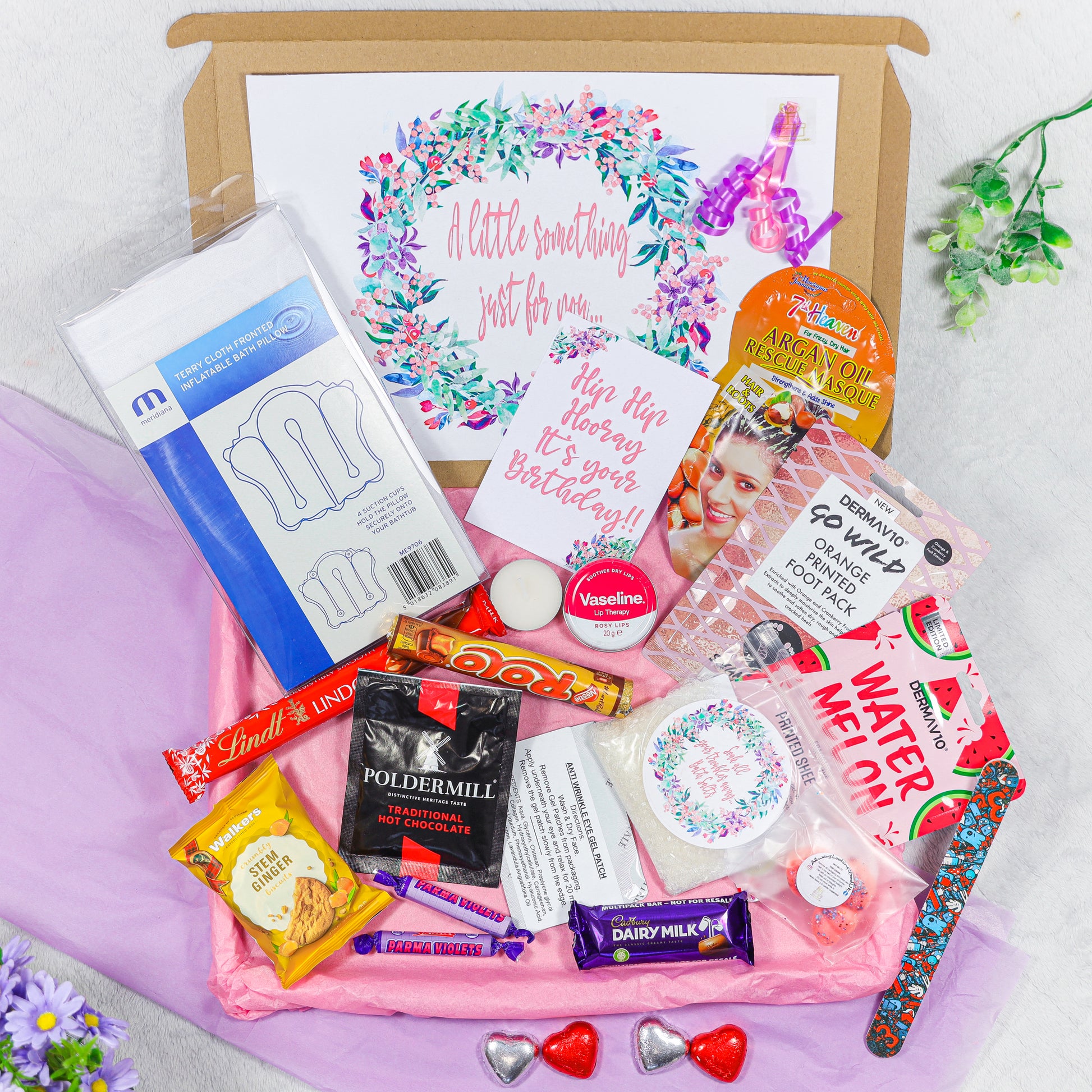 Large Chocolate Lover & Beauty Pamper Letterbox Gift Set  - Always Looking Good -   