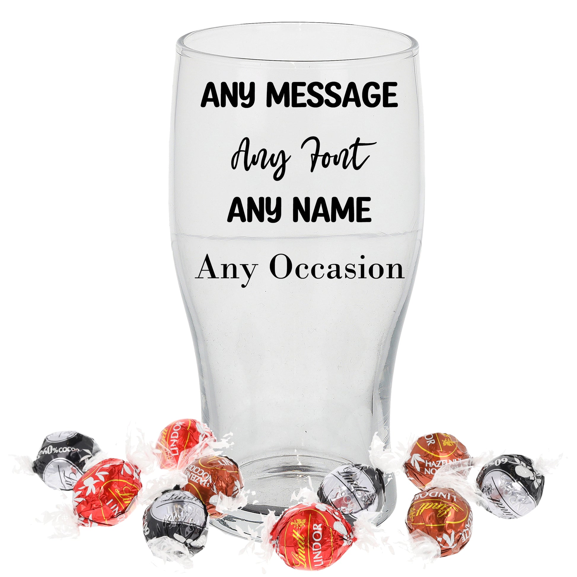 Create Your Own Beer or Lager Pint Glass  - Always Looking Good -   