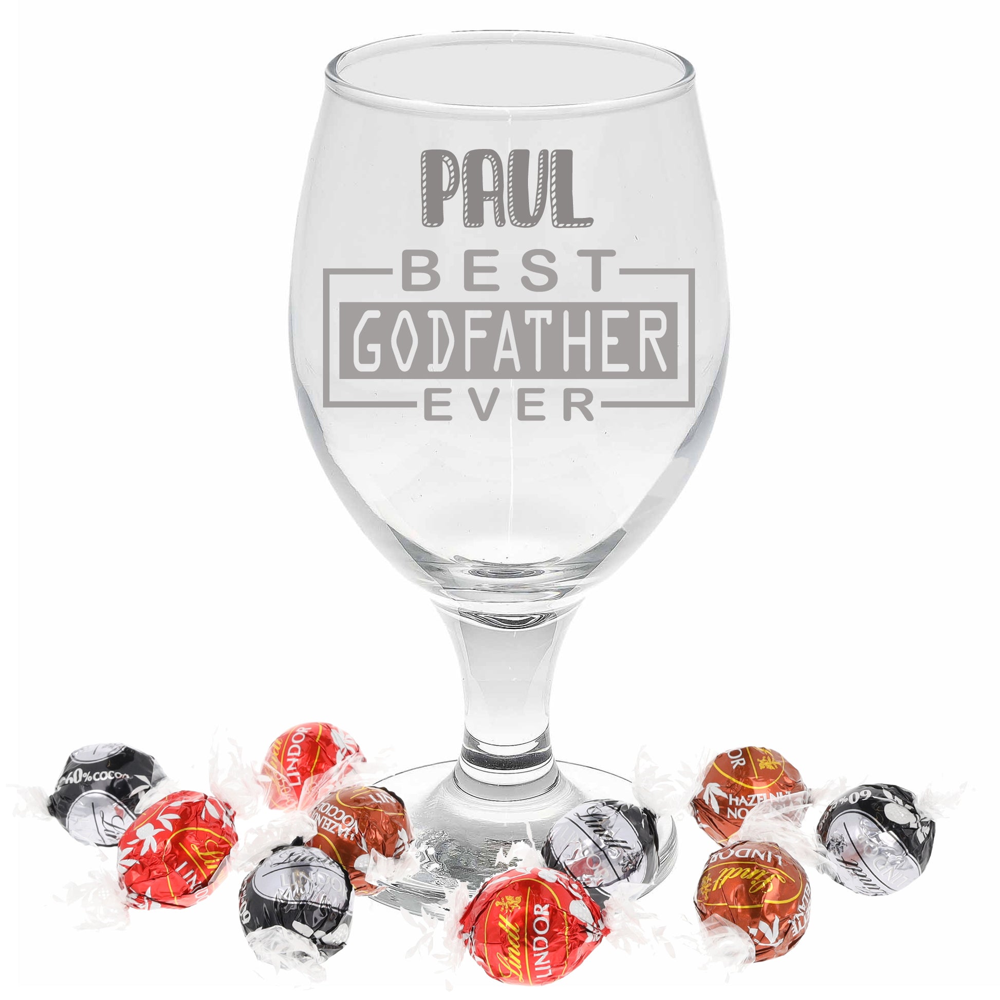 Personalised Godfather Filled Craft Beer Glass Gift  - Always Looking Good -   
