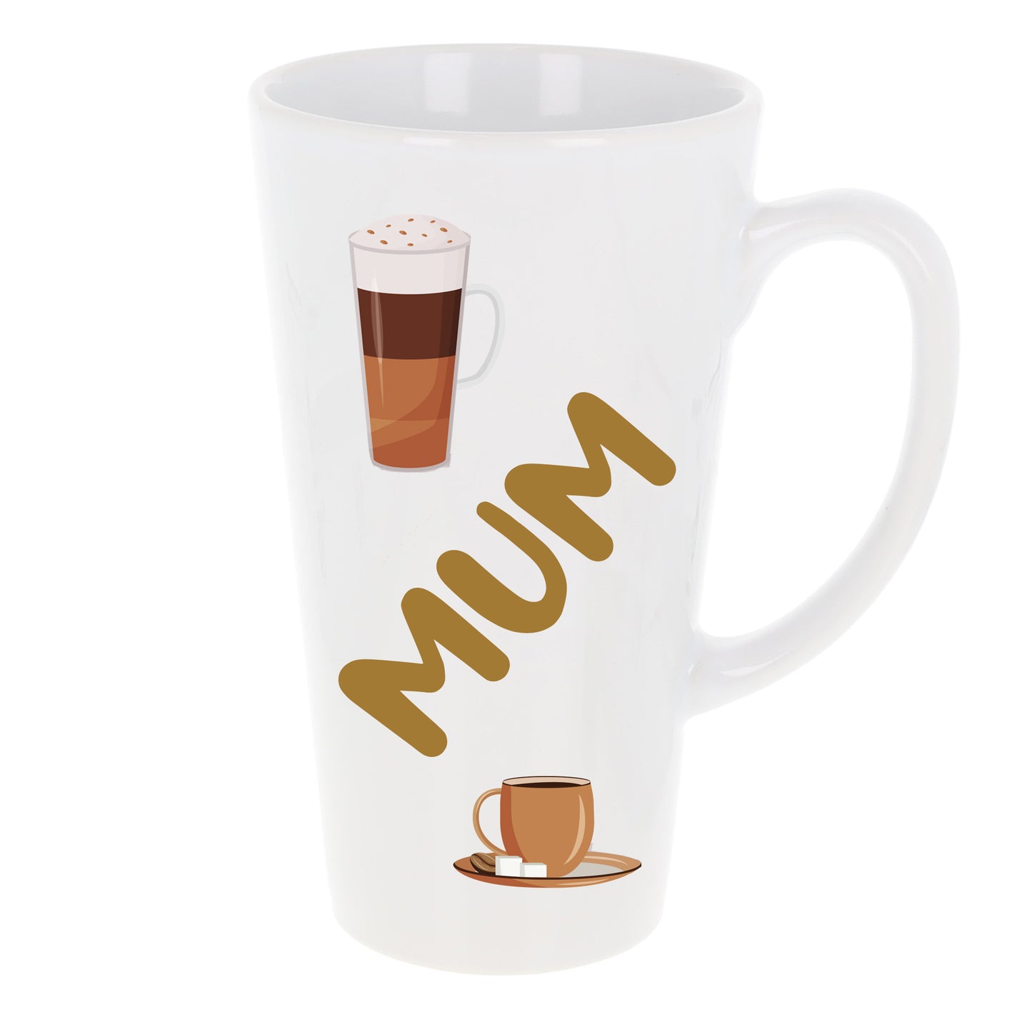 Personalised Filled Love You A Latte Tall Coffee Latte Mug  - Always Looking Good -   