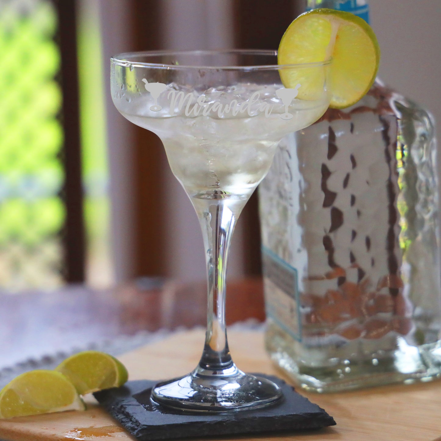 Engraved Personalised Margarita Cocktail Occasion Filled Glass  - Always Looking Good -   