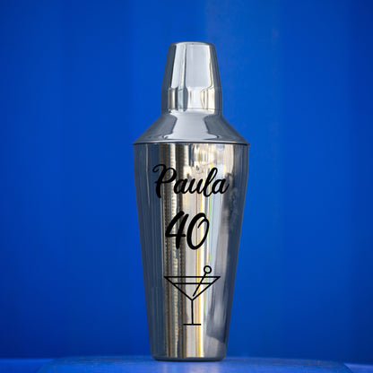 Personalised 40th Birthday Margarita Cocktail Shaker Set  - Always Looking Good -   