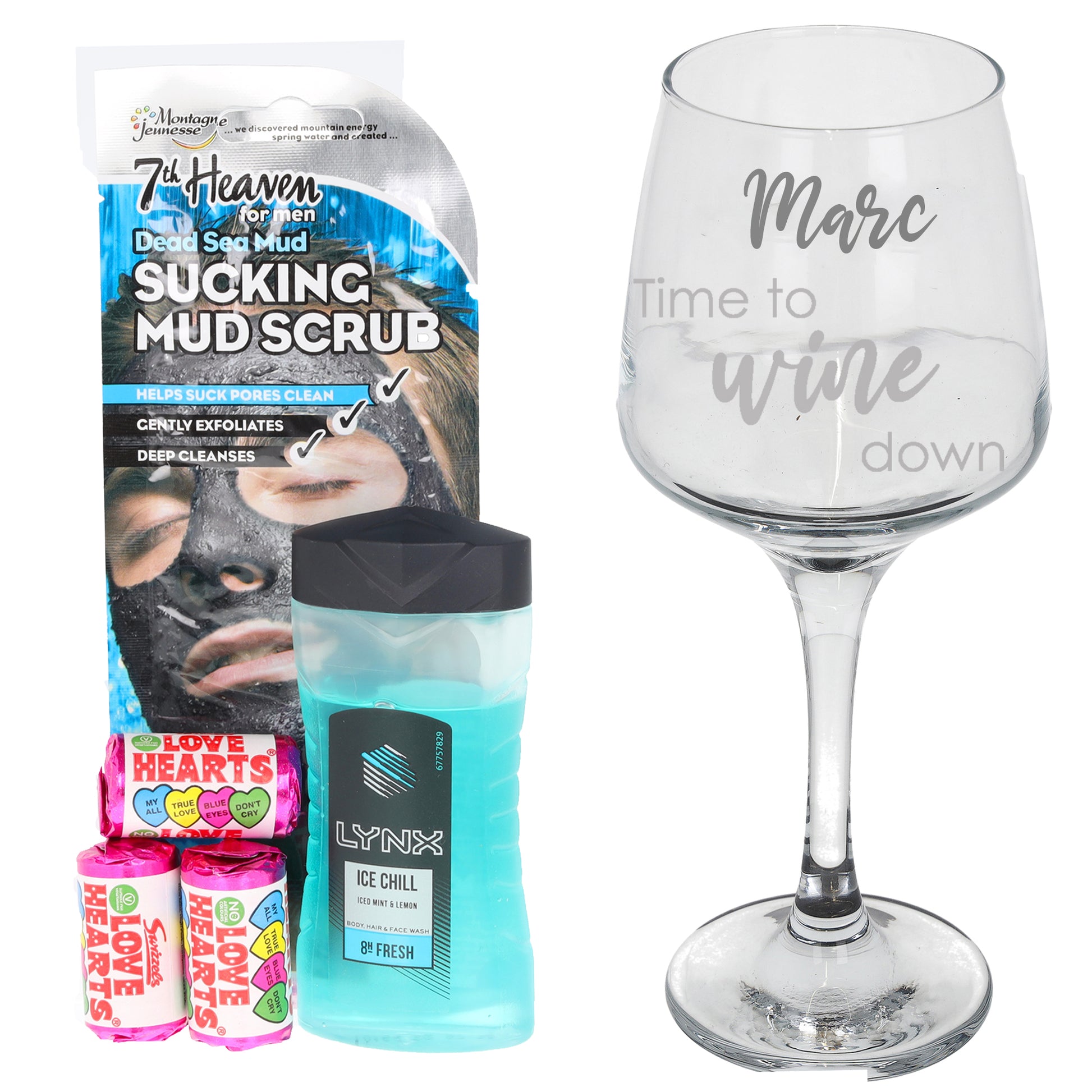 Personalised Engraved "Time To Wine Down" Wine Glass  - Always Looking Good -   