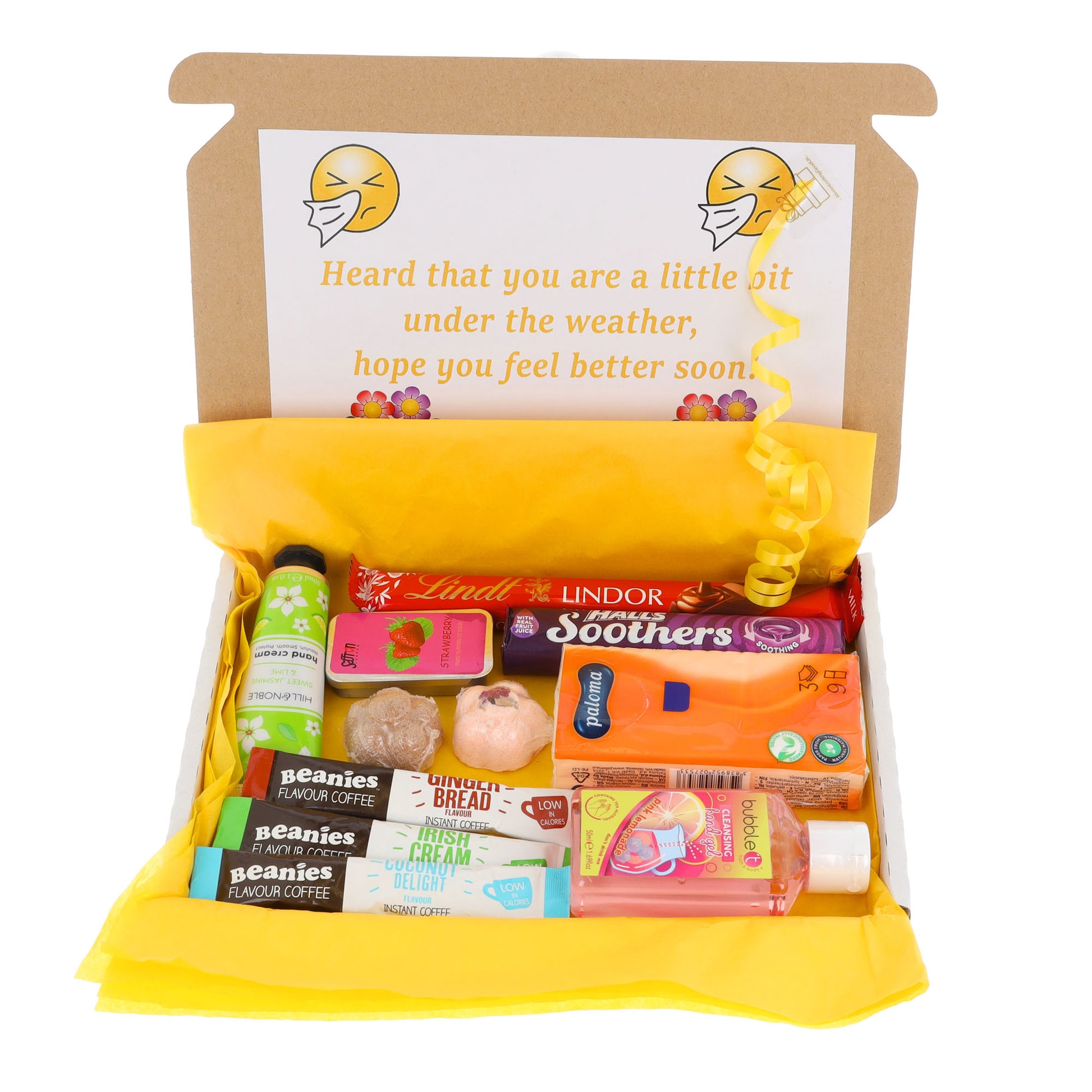 Get Well Soon Care Package Hug in a Box Letterbox Gift Set  - Always Looking Good - Coffee  
