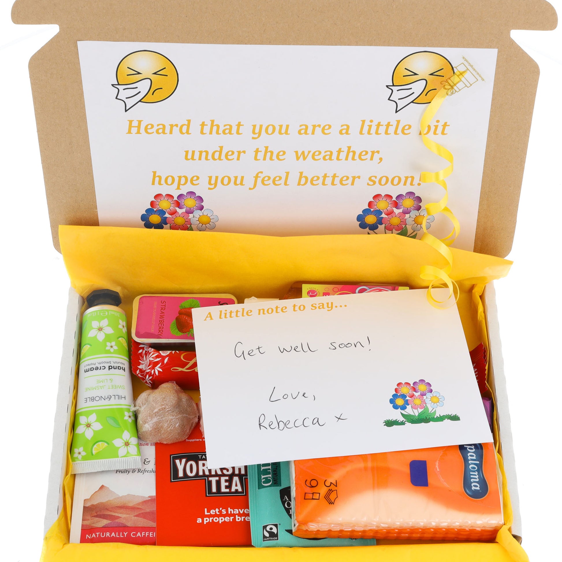 Get Well Soon Care Package Hug in a Box Letterbox Gift Set  - Always Looking Good -   