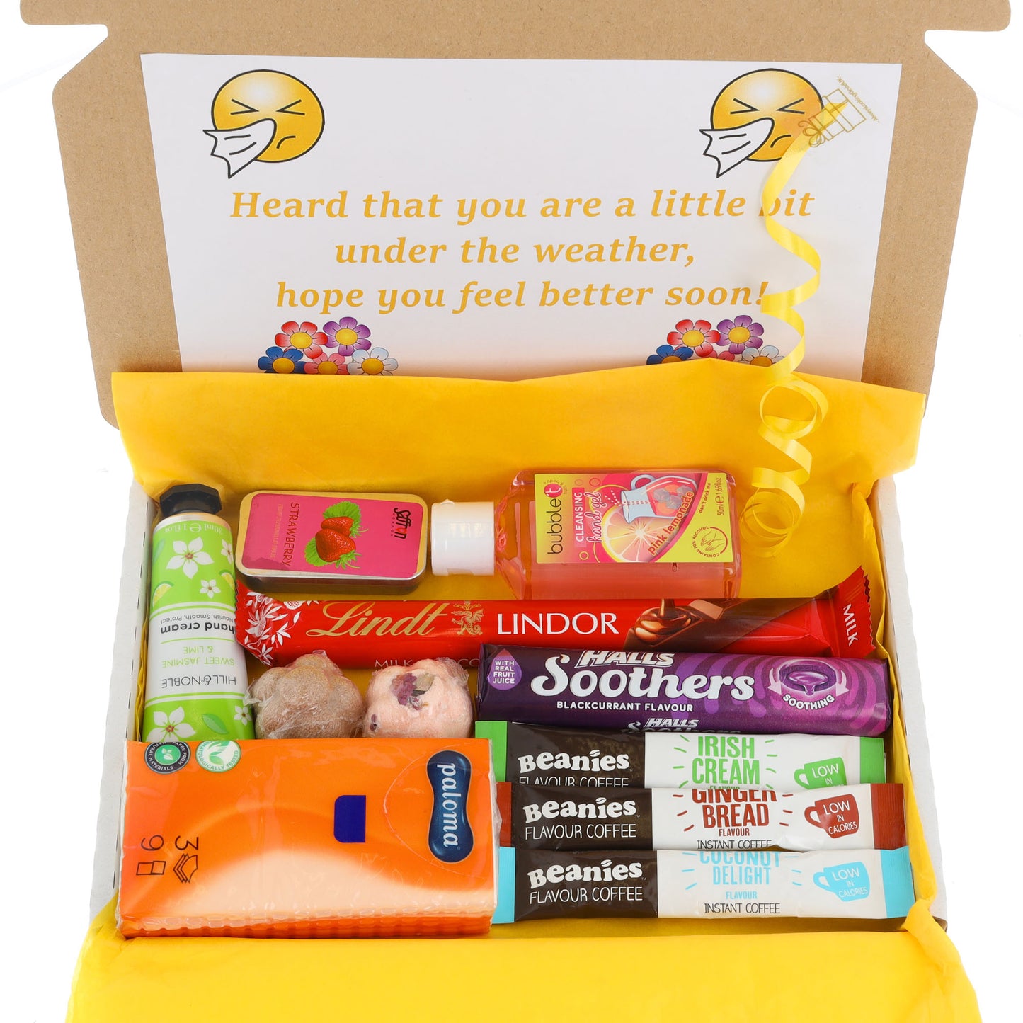 Get Well Soon Care Package Hug in a Box Letterbox Gift Set  - Always Looking Good -   