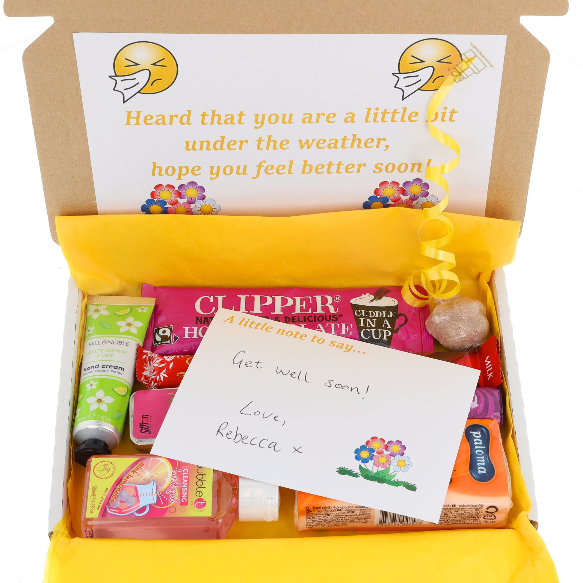 Get Well Soon Care Package Hug in a Box Letterbox Gift Set  - Always Looking Good -   