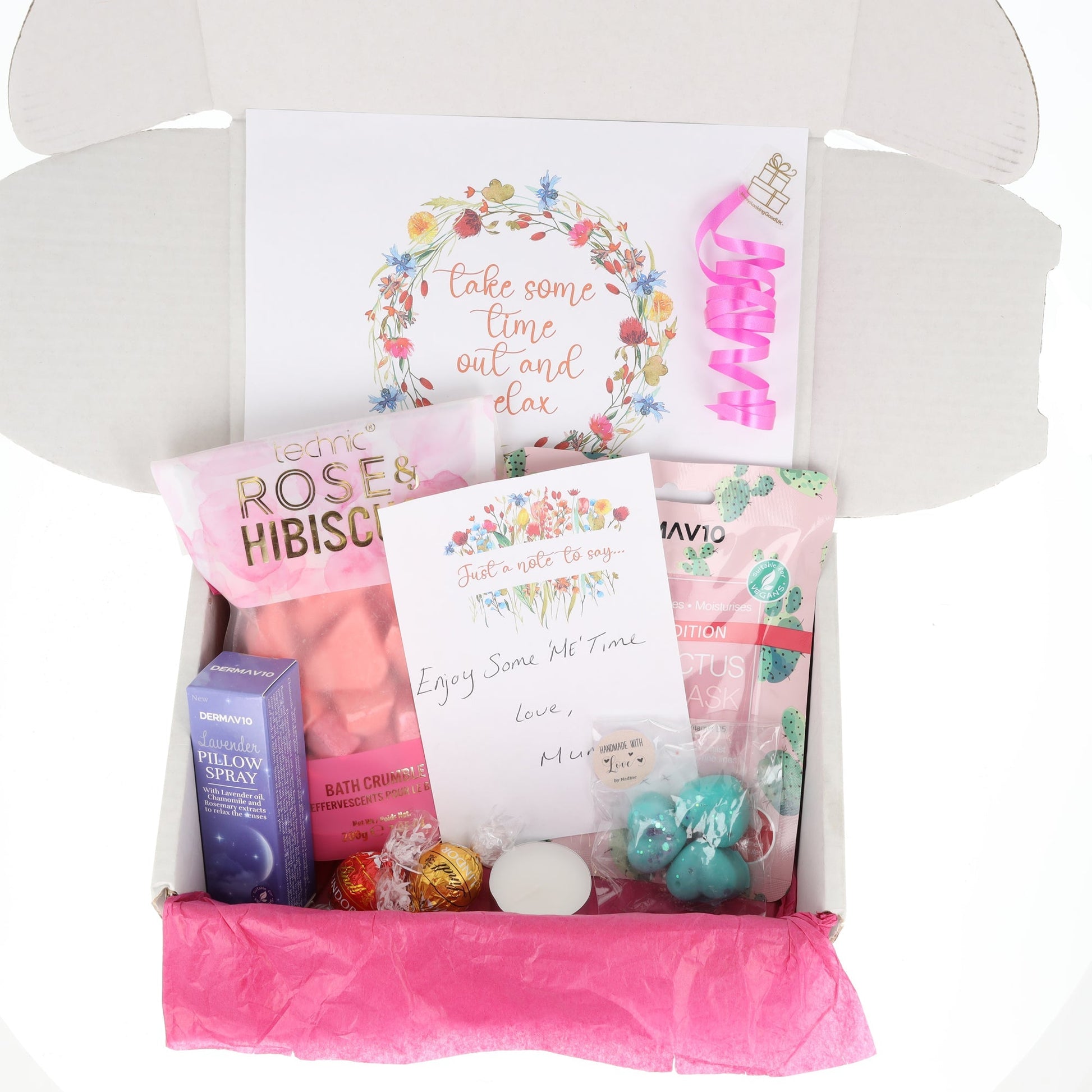 Mother's Day Medium Bath Crumble and Pamper Gift Set  - Always Looking Good -   
