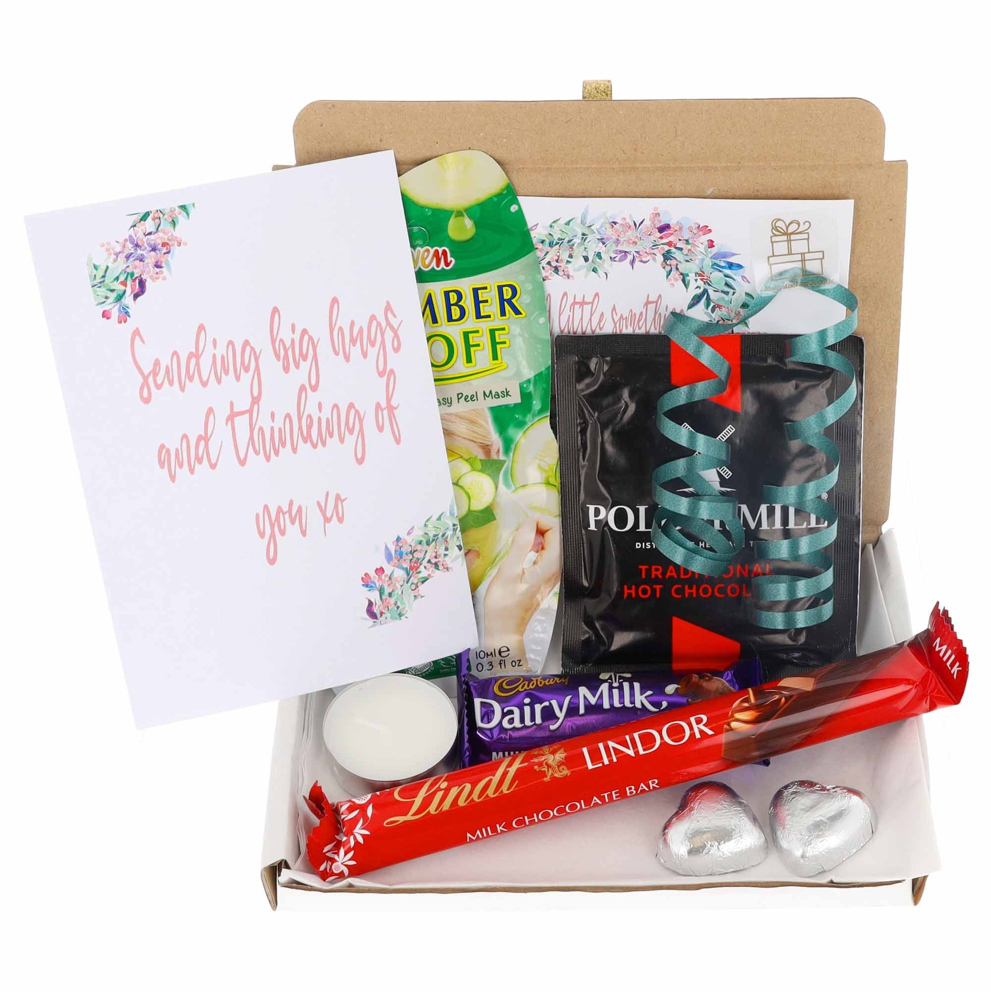Chocolate Lover & Beauty Pamper Letterbox Gift Set  - Always Looking Good - Small  