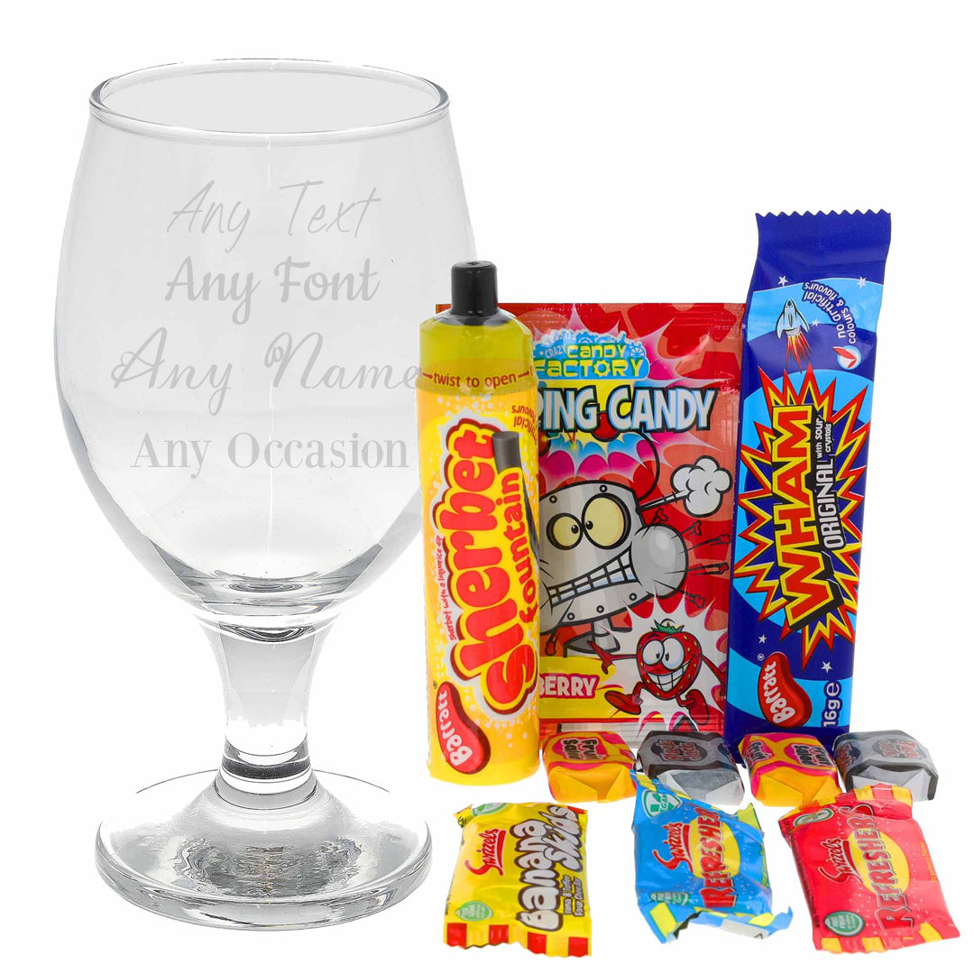 Create Your Own Personalised Engraved Craft Beer Glass Gift  - Always Looking Good -   