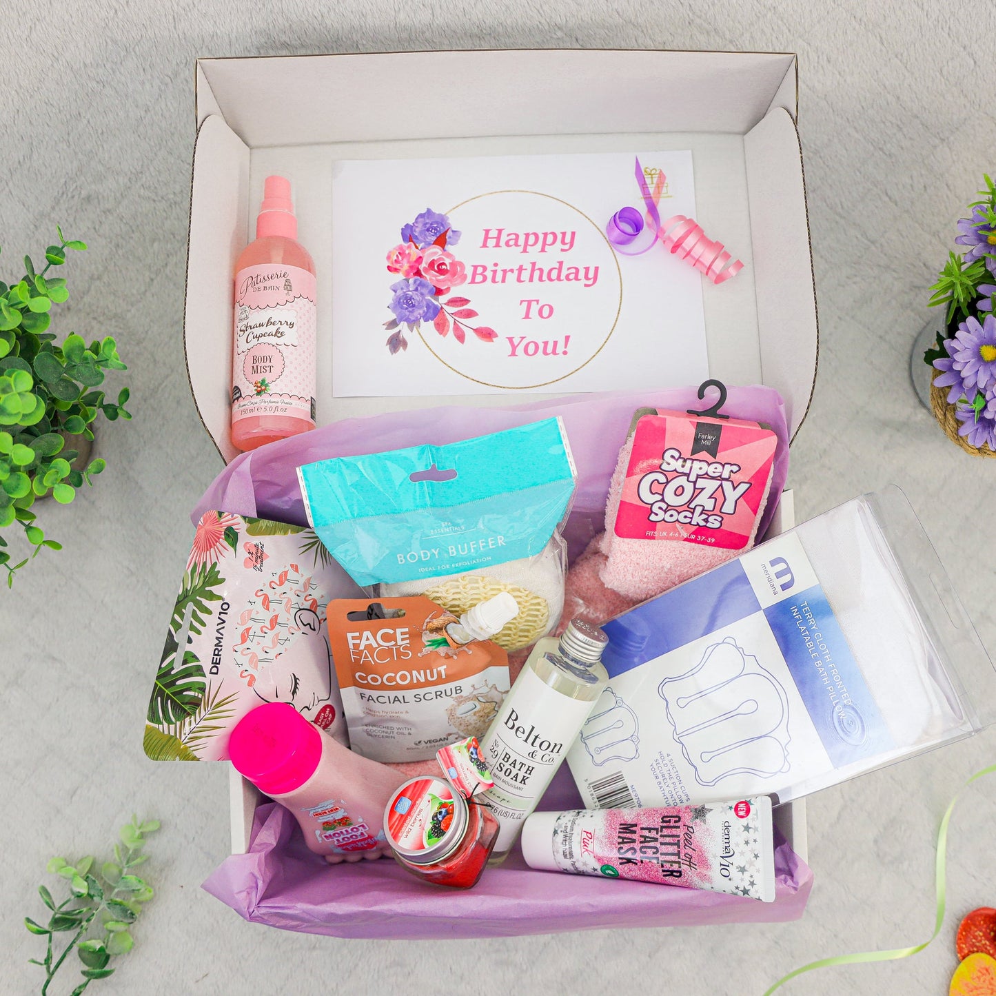 Happy Birthday Teenagers Spa Pamper Hamper Gift Kit  - Always Looking Good -   