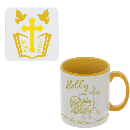 Personalised First Holy Communion Gift Mug & Coaster Set
Mug & Coaster Set  - Always Looking Good -   