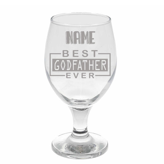 Personalised Godfather Filled Craft Beer Glass Gift  - Always Looking Good -   