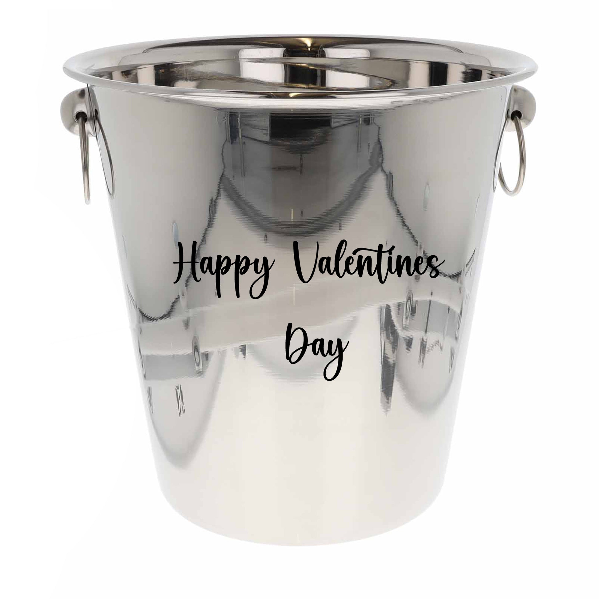 Personalised Any Text Any Font Ice Bucket With Matching Champagne Glasses  - Always Looking Good -   