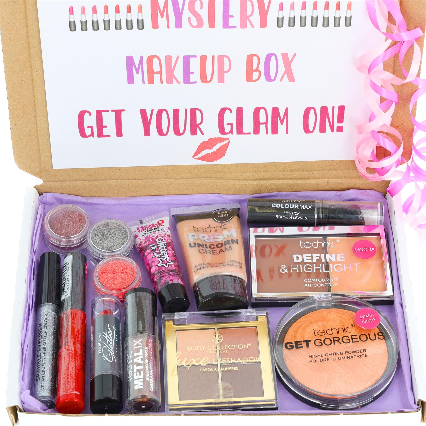 Mystery Lucky Dip Beauty Makeup Cosmetics Gift Box  - Always Looking Good -   