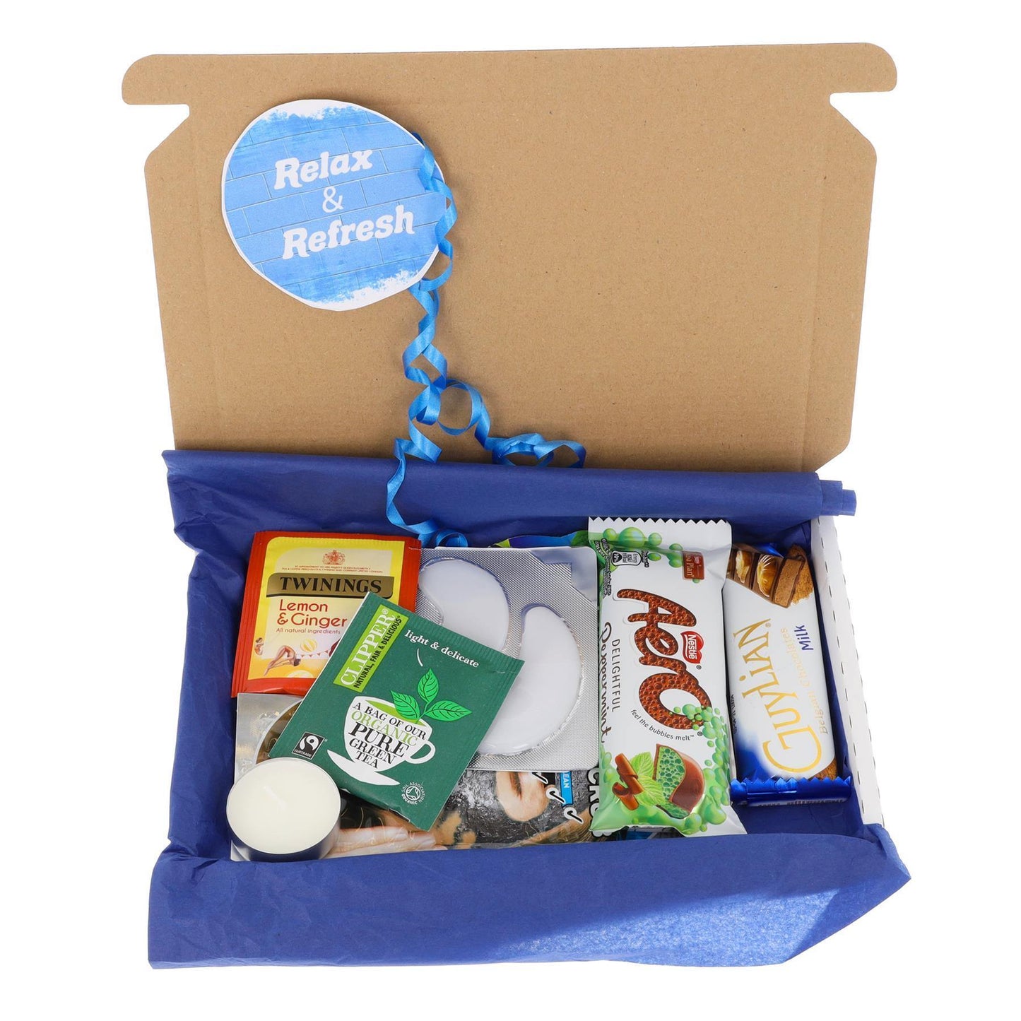 Pamper Treat & Sweet Box for Men Letterbox Gift  - Always Looking Good -   