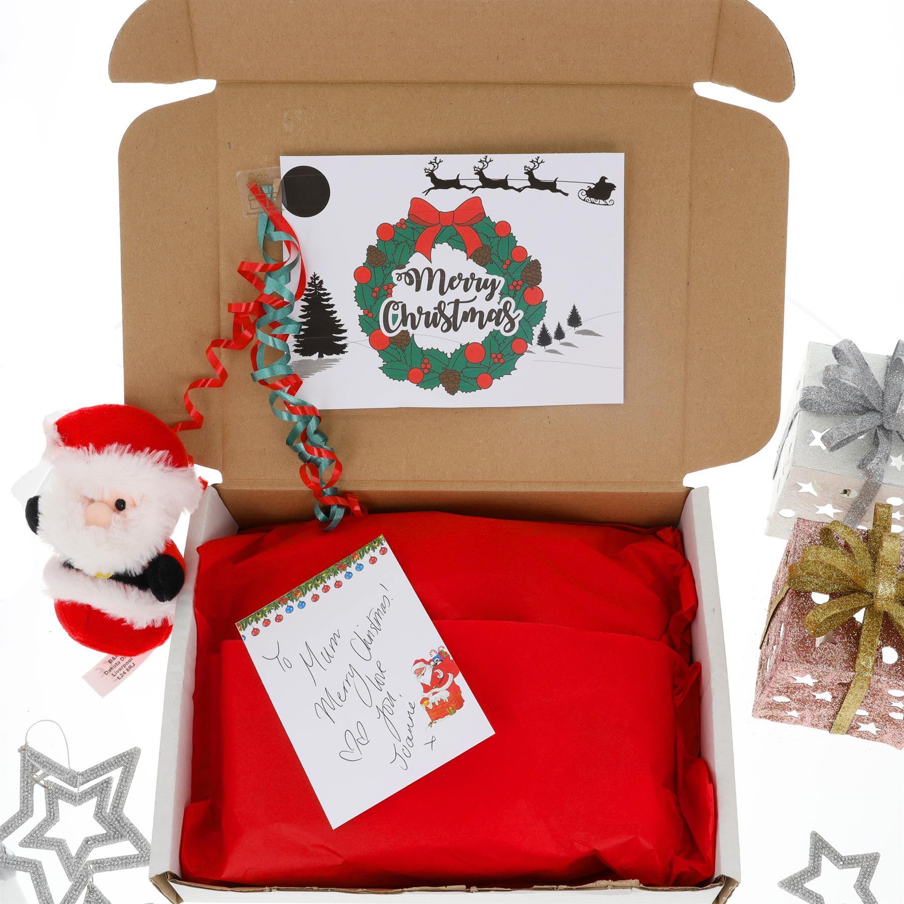 Christmas Teddy and Pamper Hamper Filled Gift Box  - Always Looking Good -   