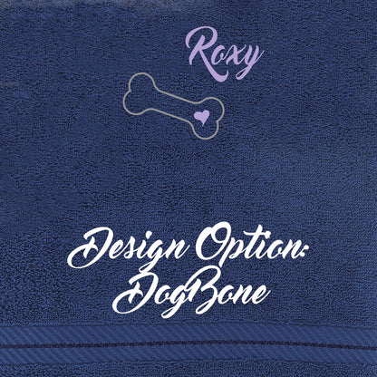 Personalised Embroidered Dog Towel Hamper | New Puppy Gift | Dog Birthday Hamper  - Always Looking Good -   