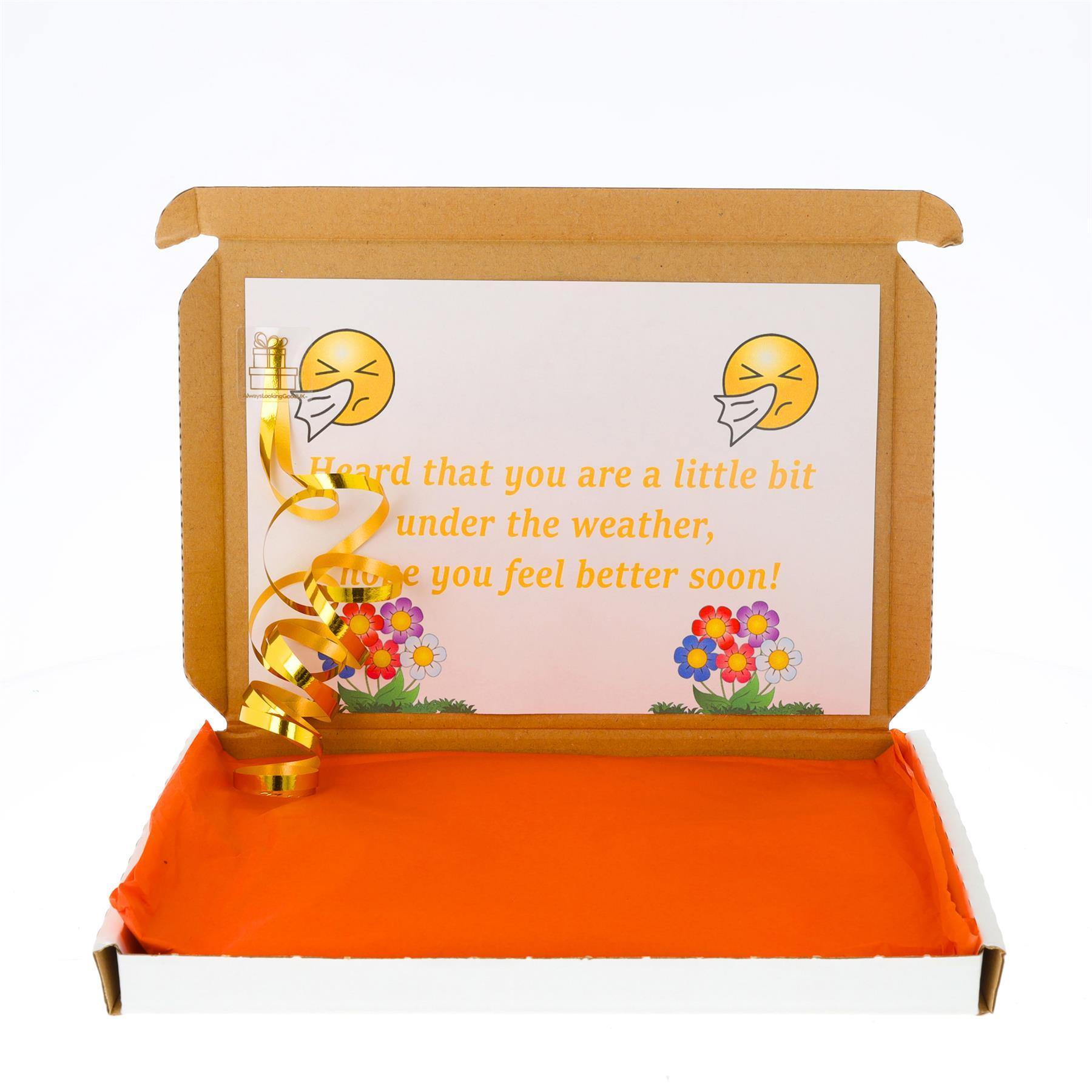 Get Well Soon Care Package Hug in a Box Letterbox Gift Set  - Always Looking Good -   